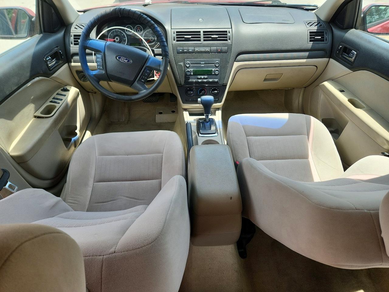 2006 Ford Fusion Se Burgundy vin: 3FAFP07ZX6R168706