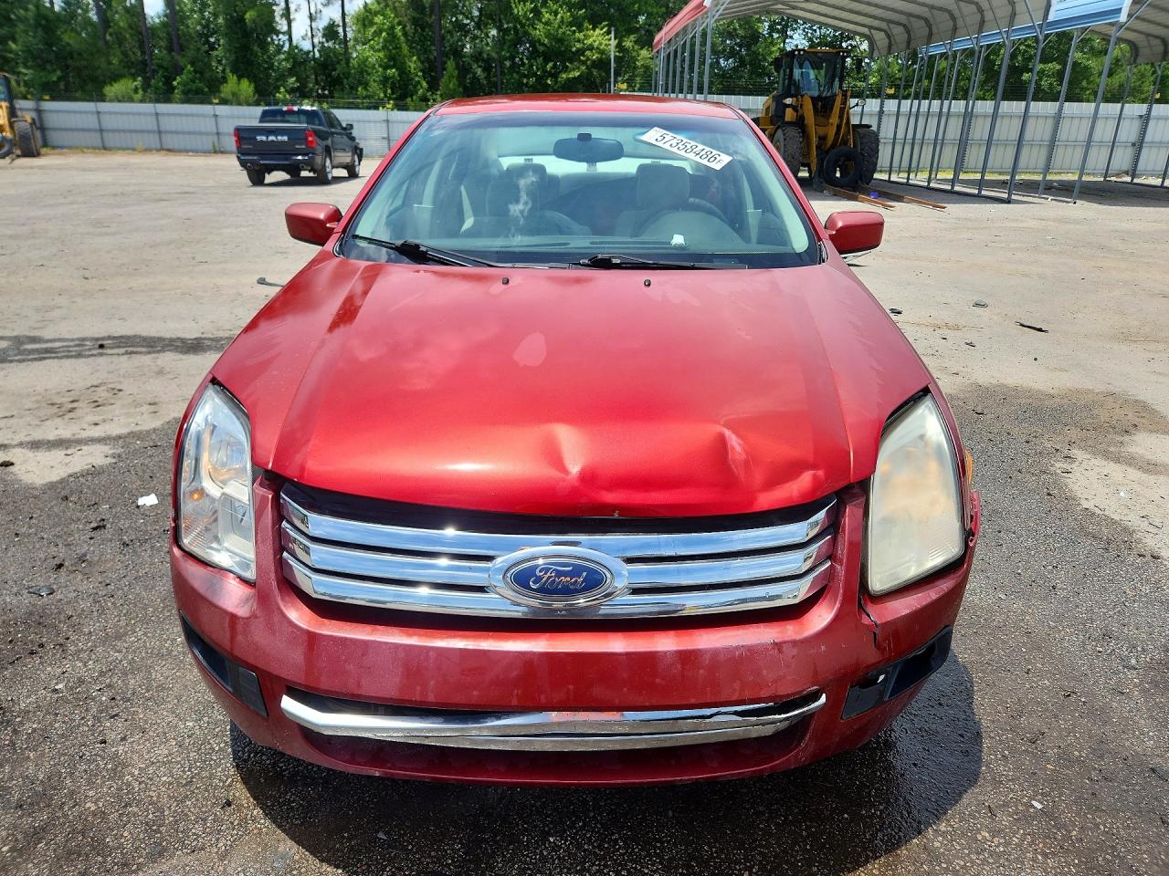 2006 Ford Fusion Se Burgundy vin: 3FAFP07ZX6R168706
