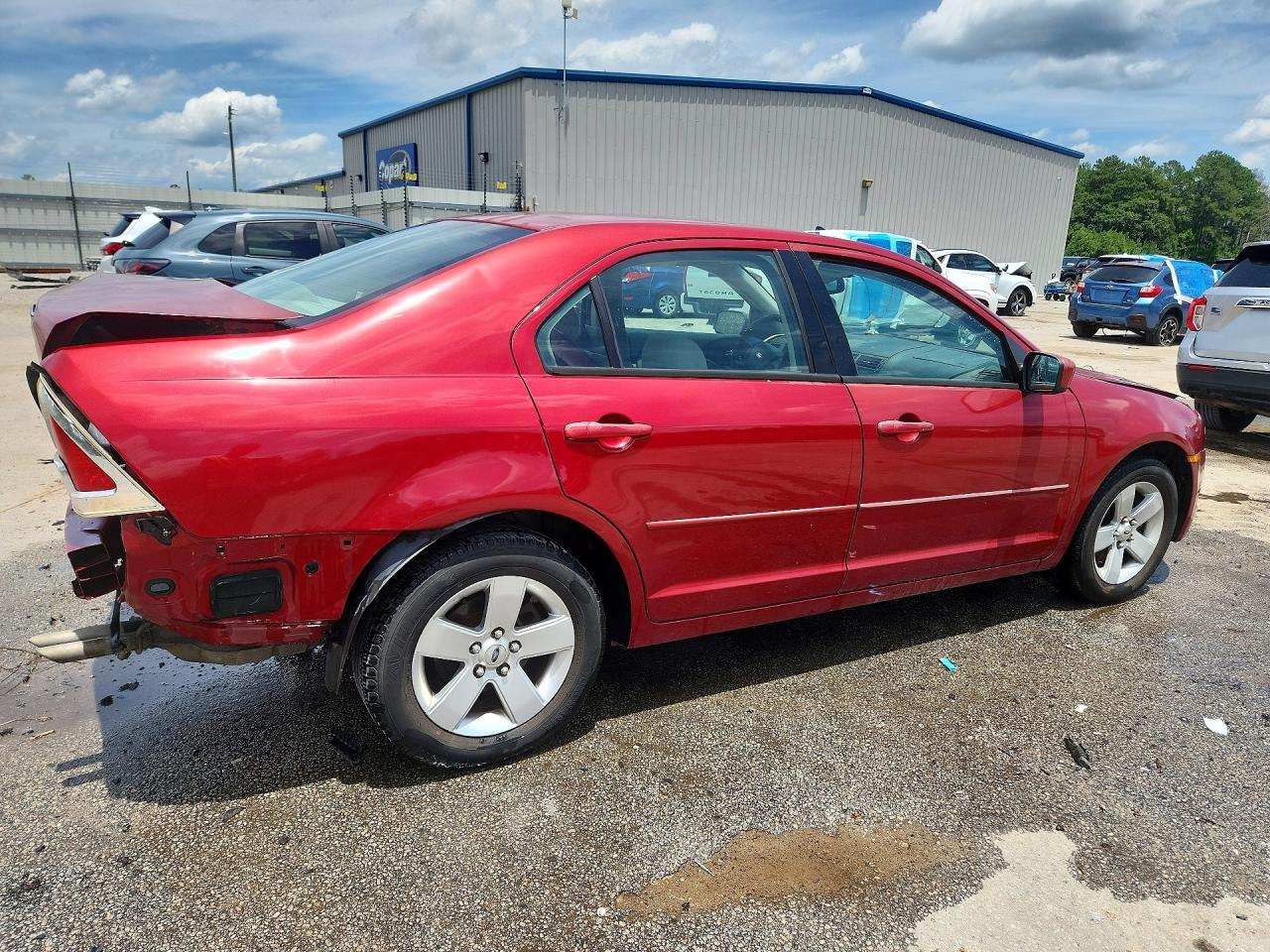 2006 Ford Fusion Se Burgundy vin: 3FAFP07ZX6R168706