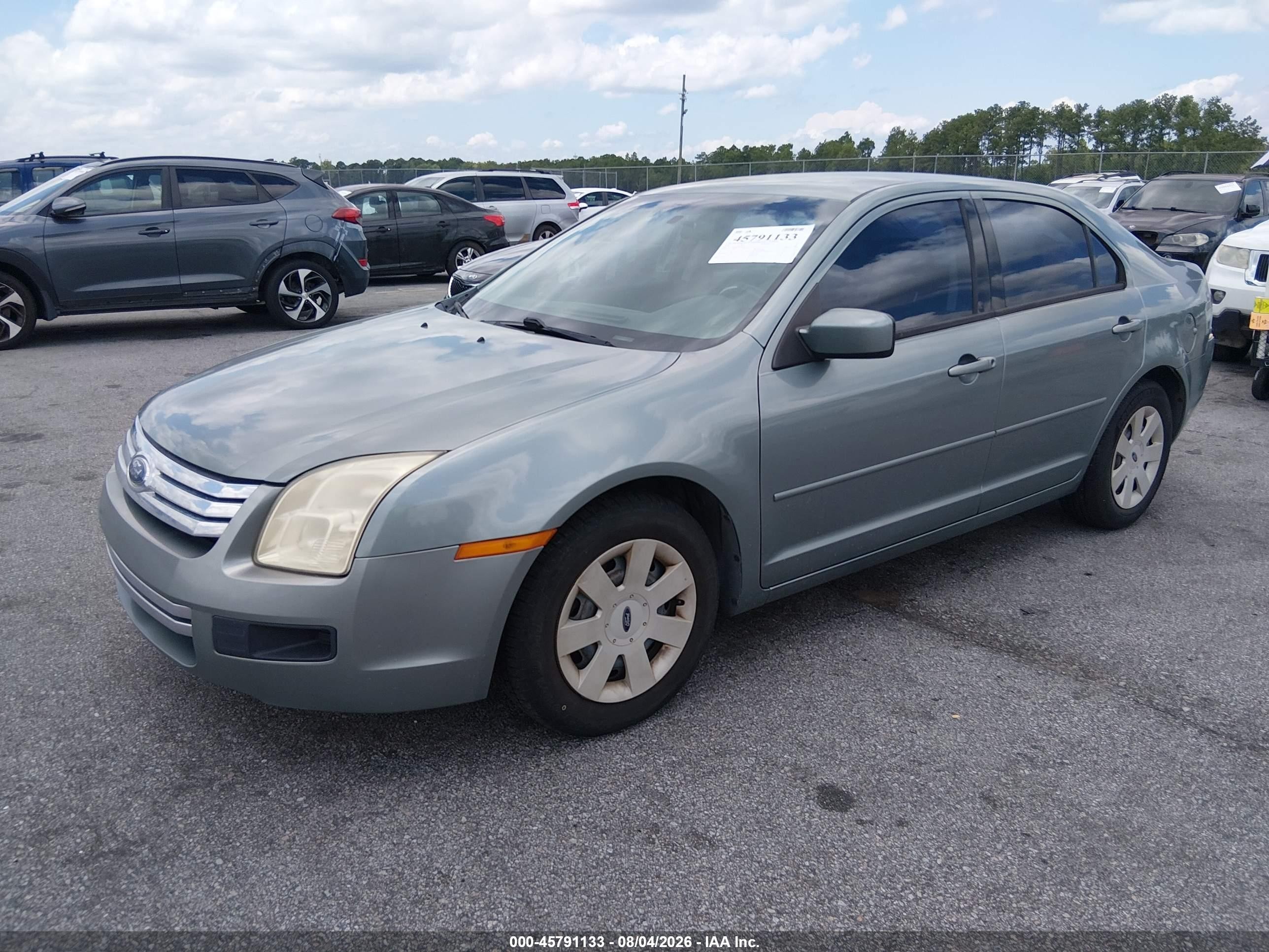2006 Ford Fusion Se Gray vin: 3FAFP07ZX6R238284