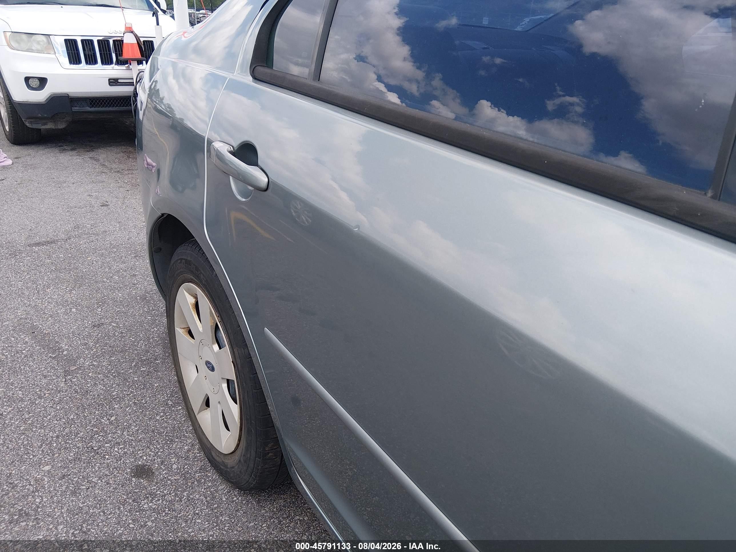 2006 Ford Fusion Se Gray vin: 3FAFP07ZX6R238284