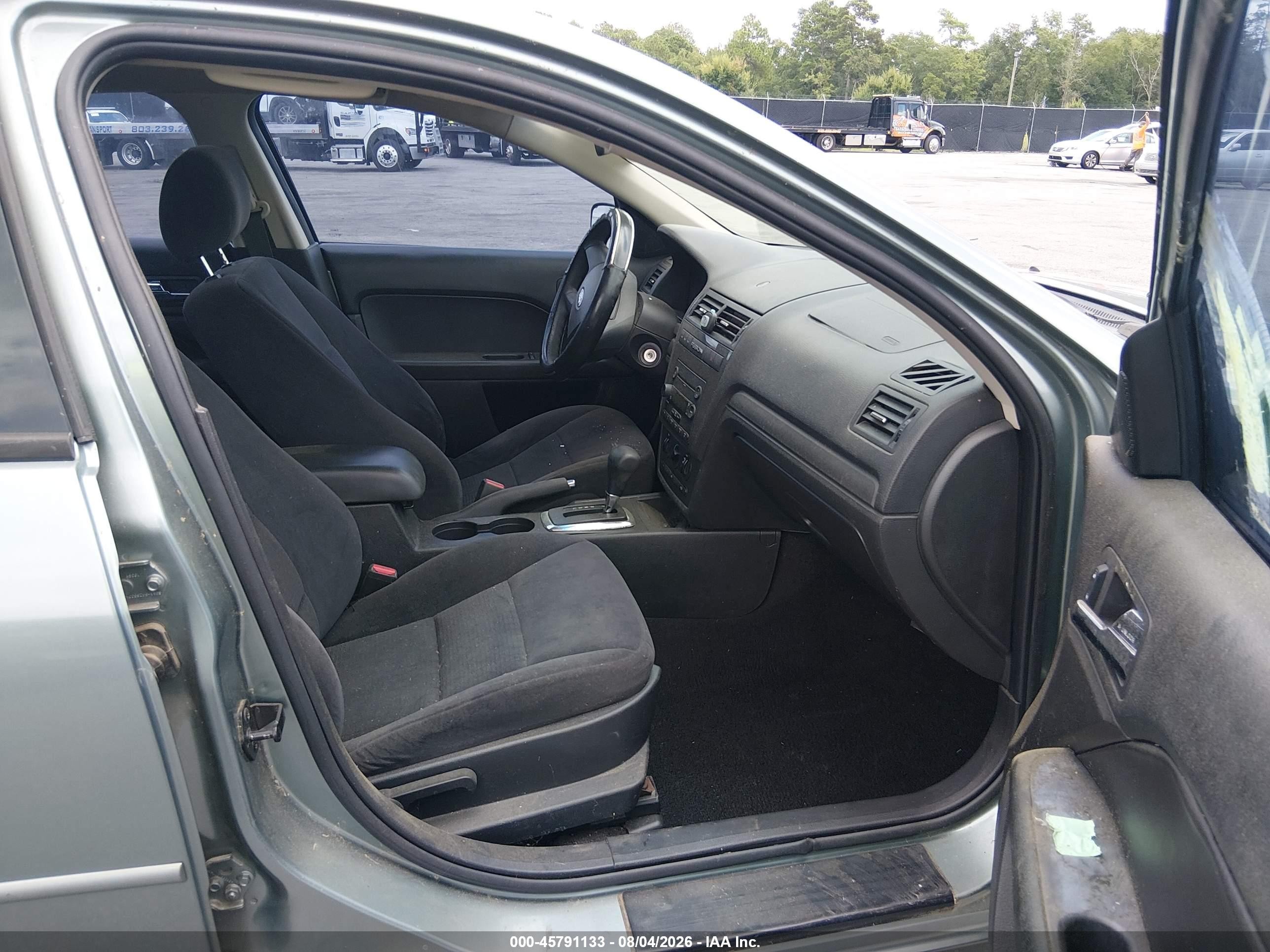 2006 Ford Fusion Se Gray vin: 3FAFP07ZX6R238284