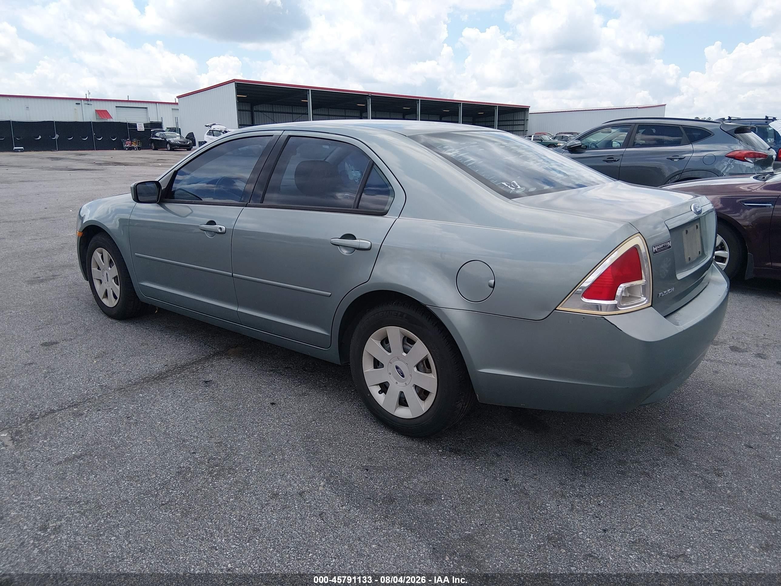 2006 Ford Fusion Se Gray vin: 3FAFP07ZX6R238284