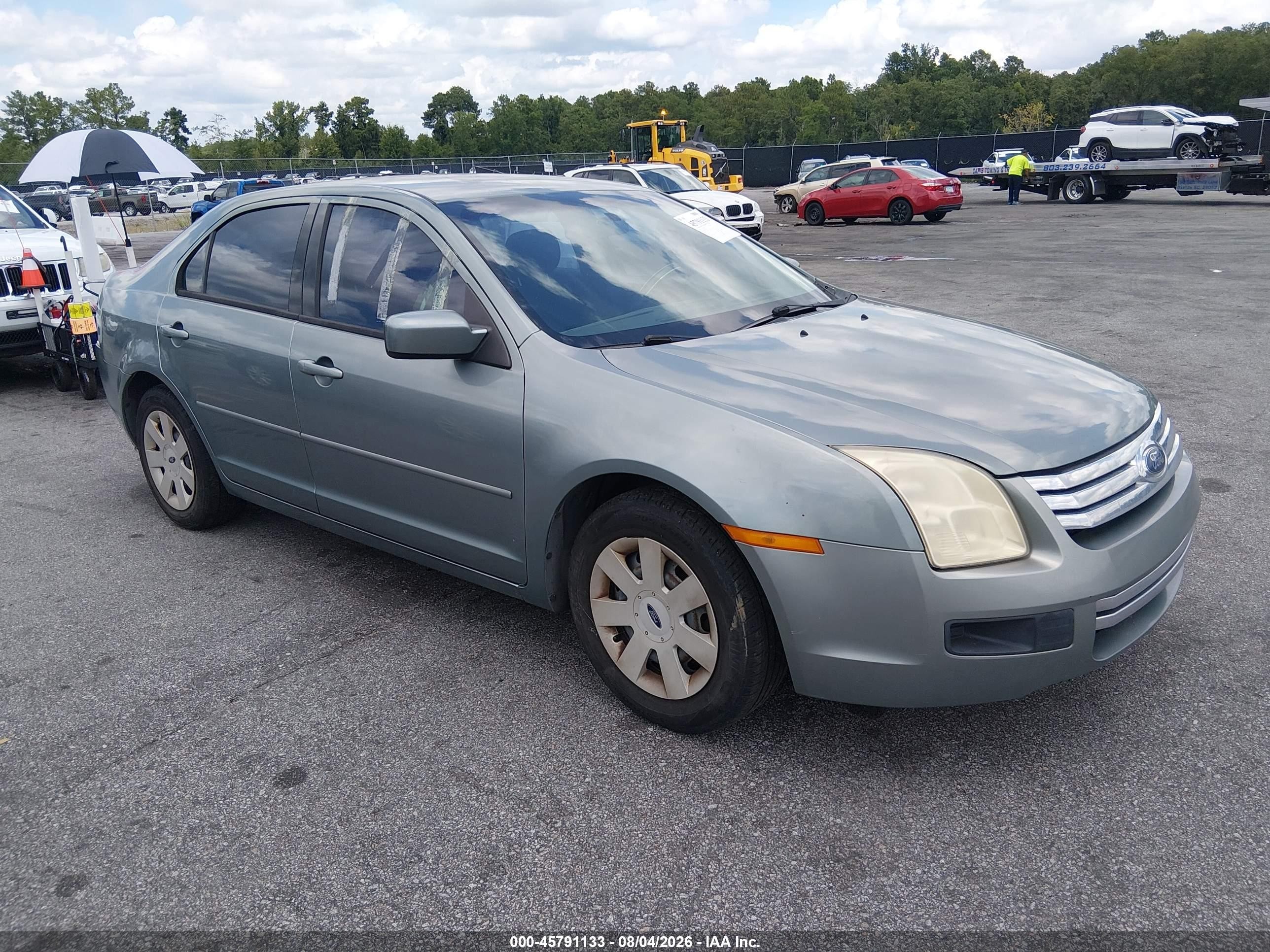 2006 Ford Fusion Se Gray vin: 3FAFP07ZX6R238284