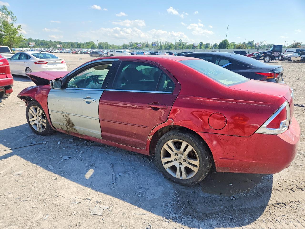 2006 Ford Fusion Sel Красный vin: 3FAFP08136R206771