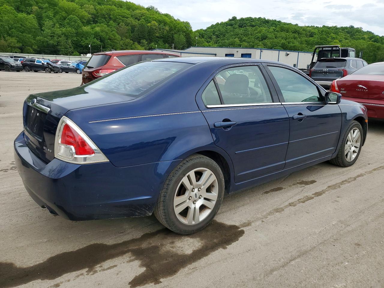 2006 Ford Fusion Sel Blue vin: 3FAFP08136R228379