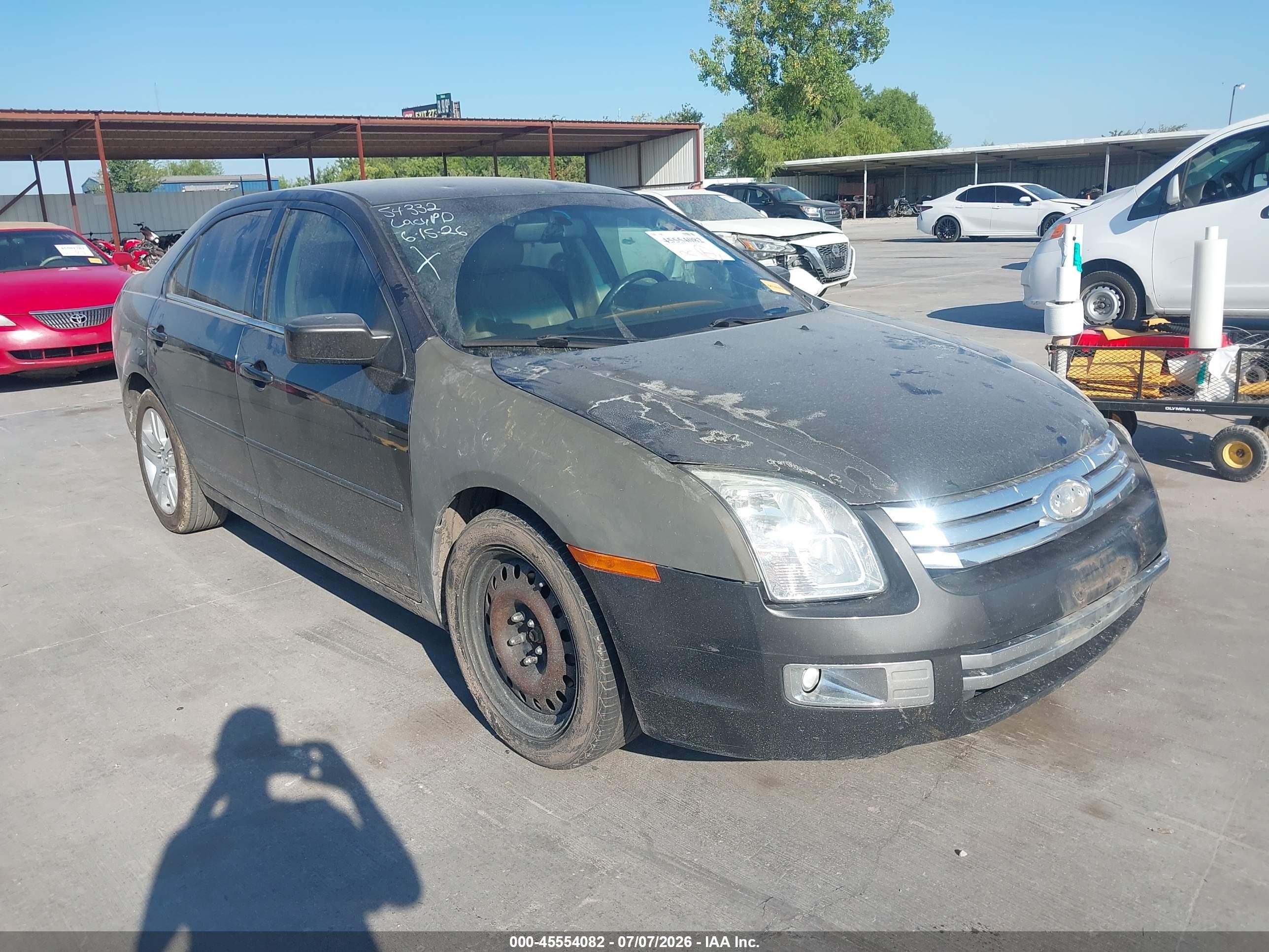 2006 Ford Fusion Sel Black vin: 3FAFP08146R105495