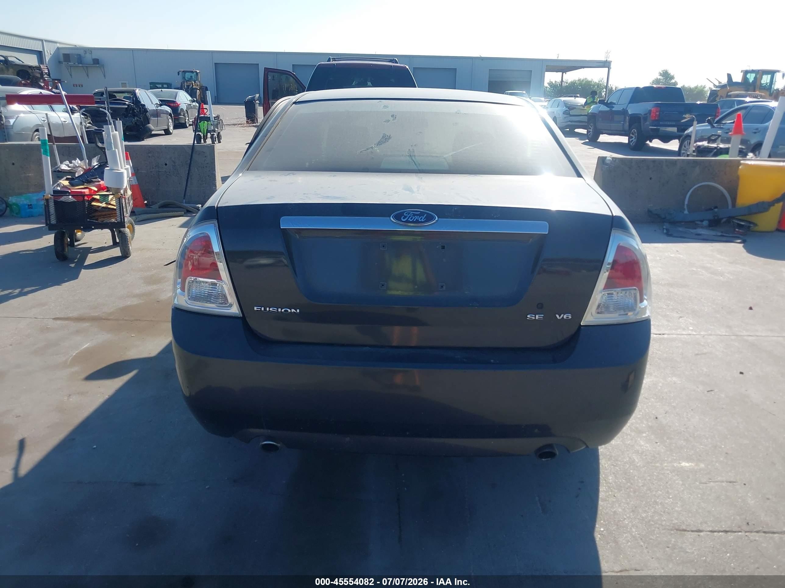 2006 Ford Fusion Sel Black vin: 3FAFP08146R105495