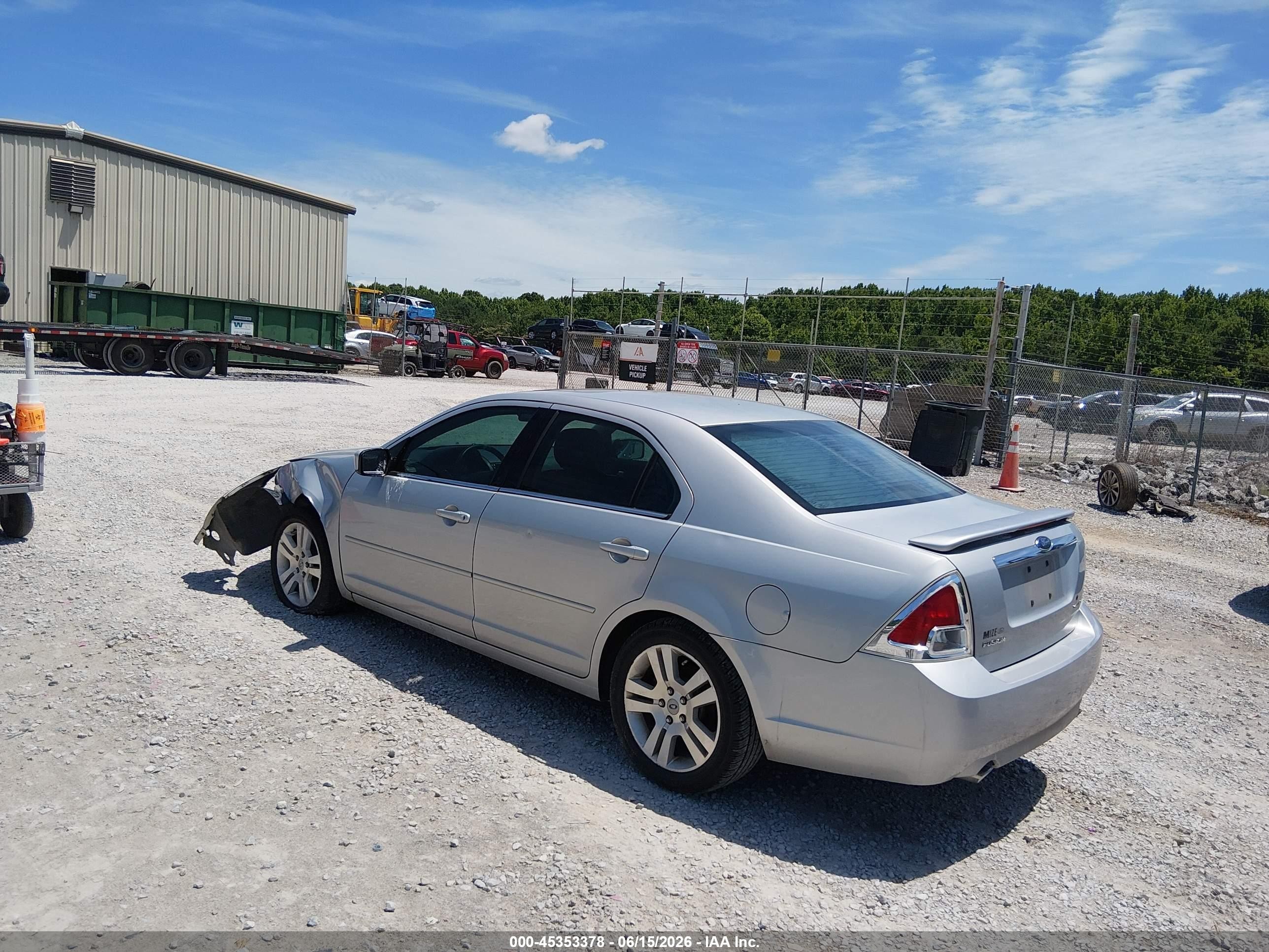2006 Ford Fusion Sel Gray vin: 3FAFP08146R202017