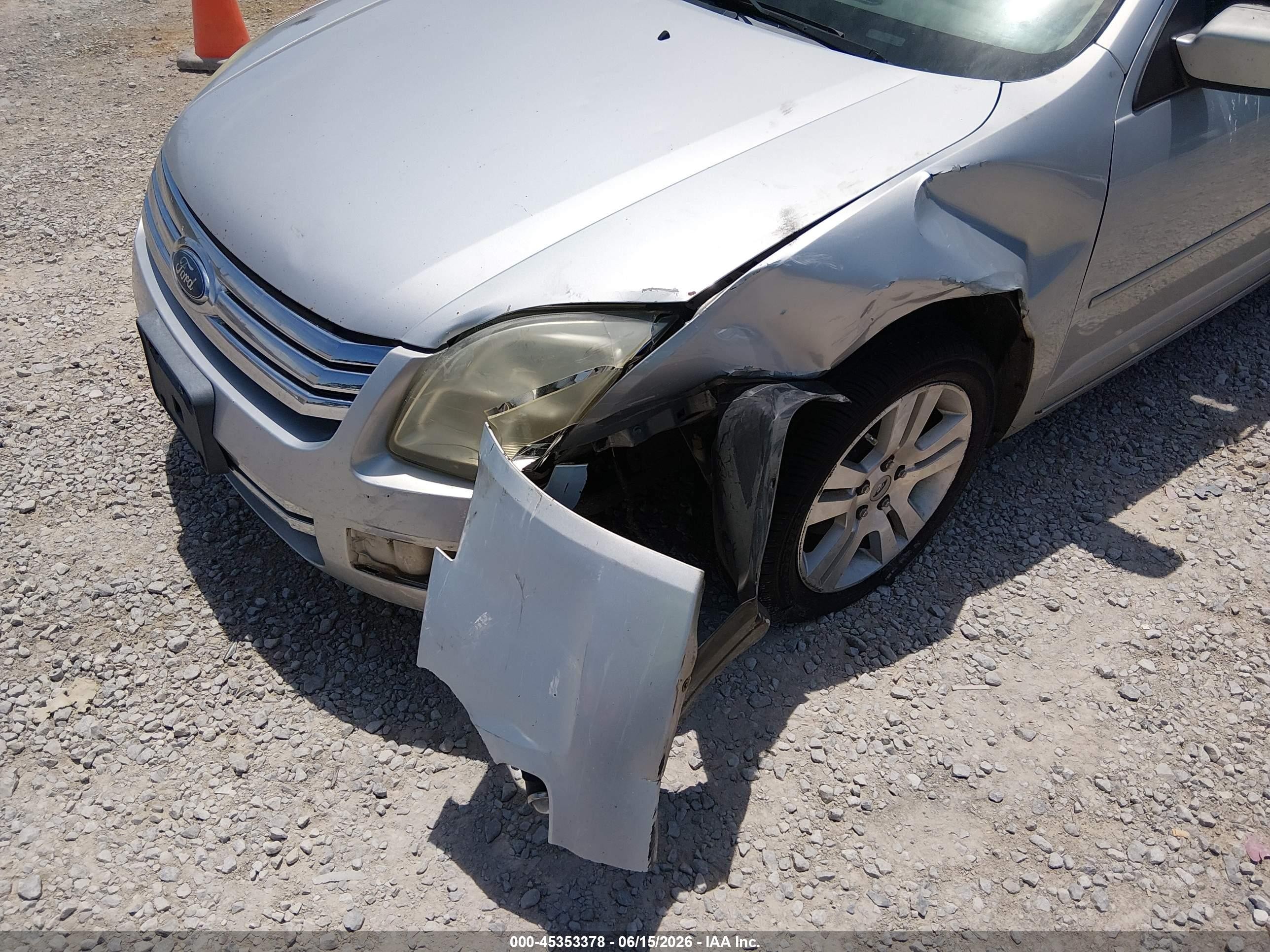 2006 Ford Fusion Sel Gray vin: 3FAFP08146R202017