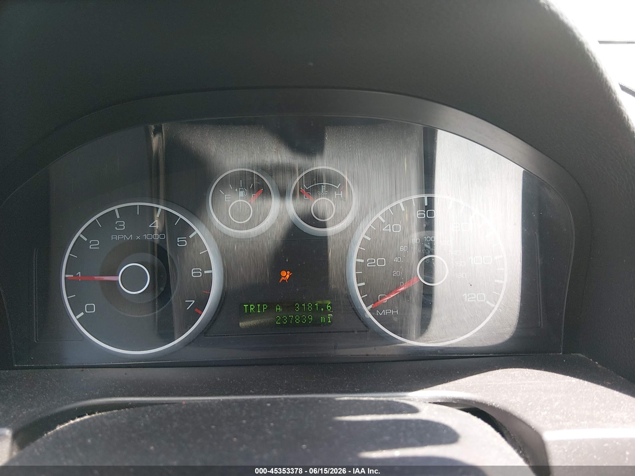 2006 Ford Fusion Sel Gray vin: 3FAFP08146R202017