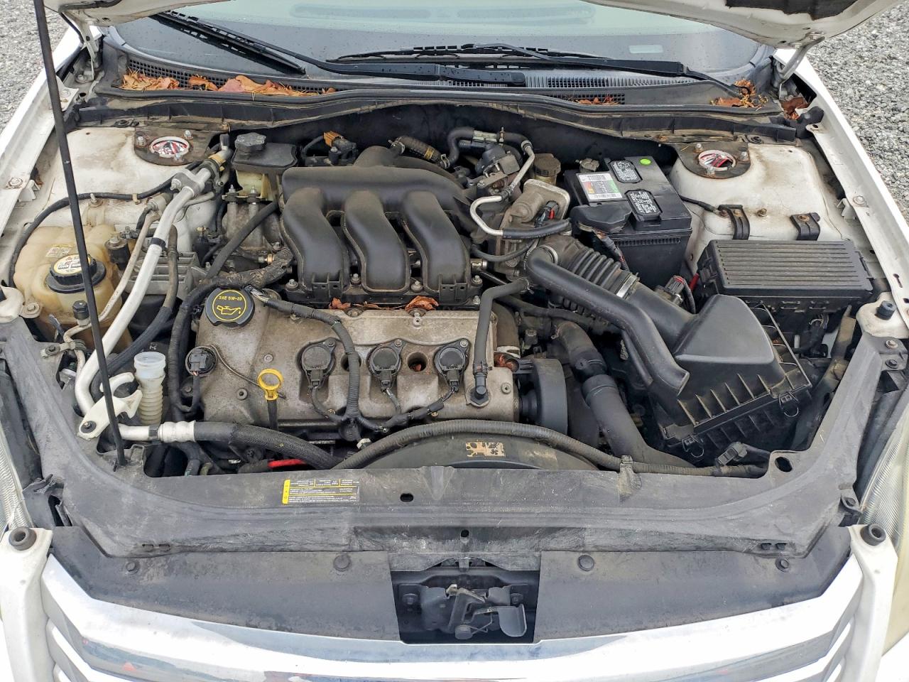 2006 Ford Fusion Sel White vin: 3FAFP08186R187974