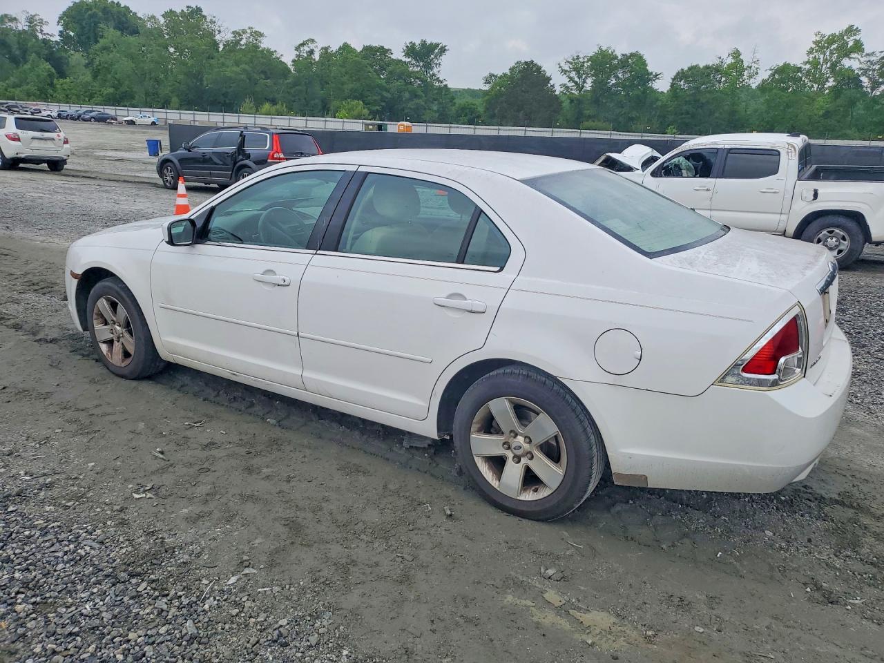 2006 Ford Fusion Sel White vin: 3FAFP08186R187974