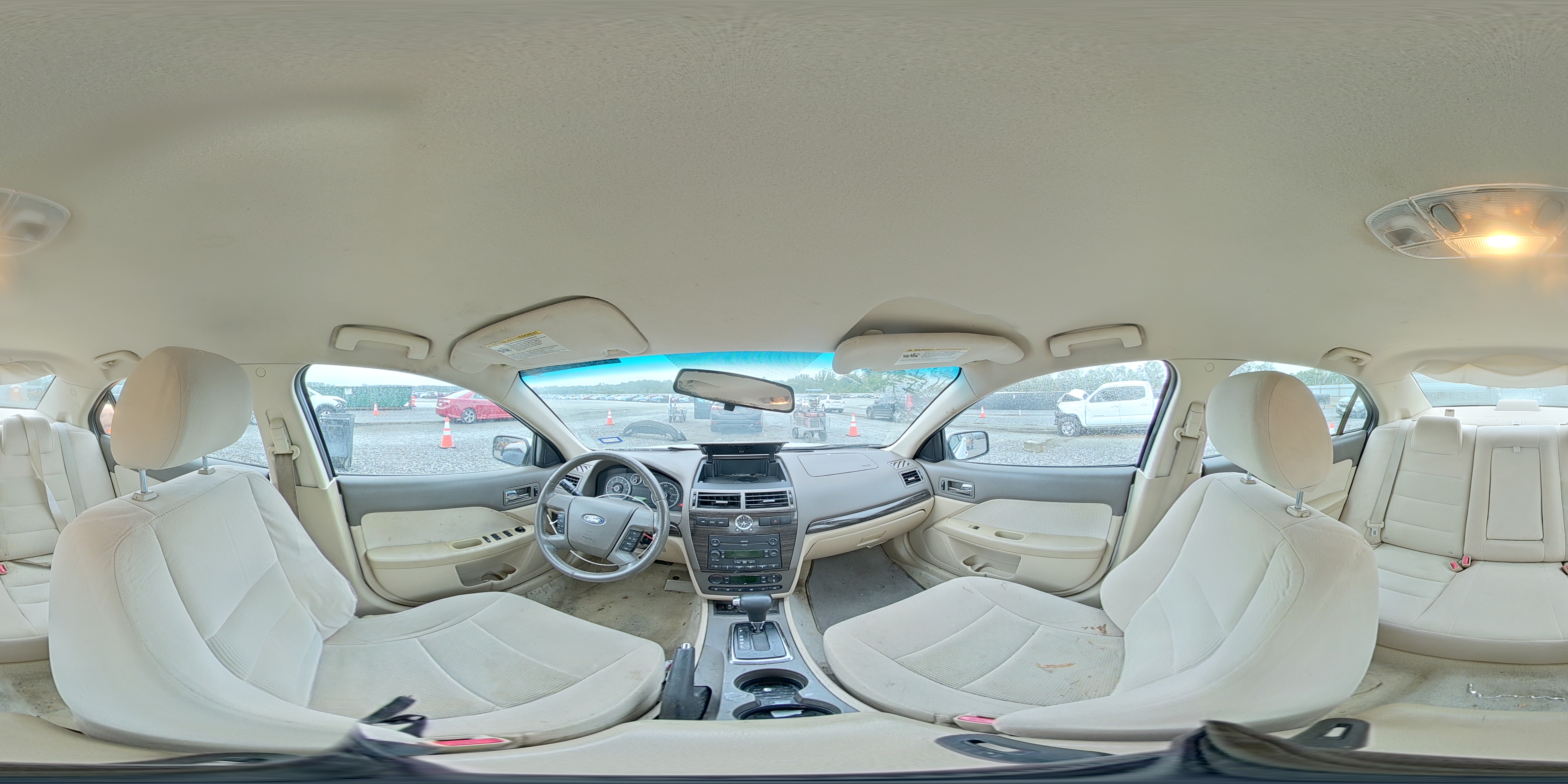 2006 Ford Fusion Sel White vin: 3FAFP08186R187974