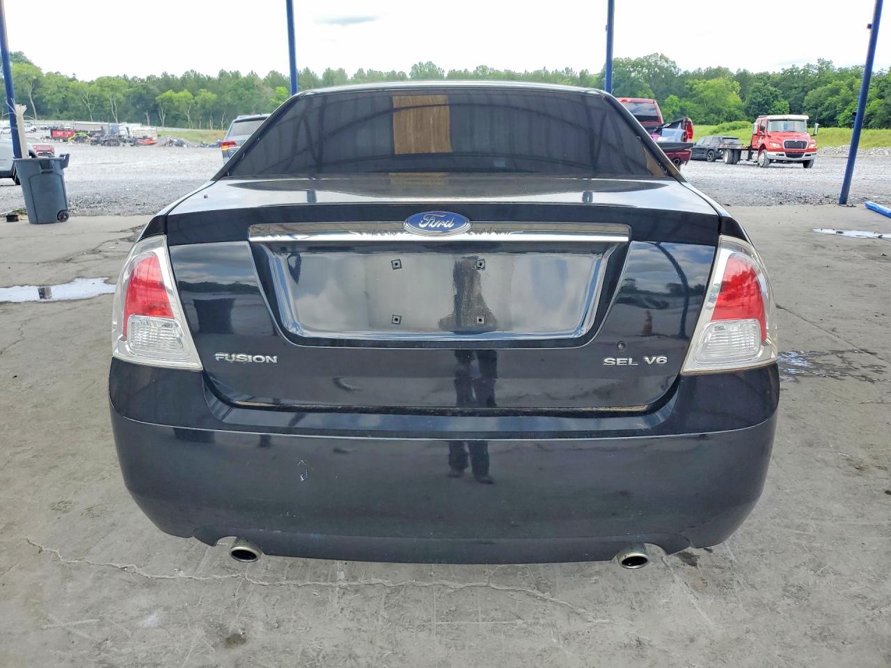 2006 Ford Fusion Sel Black vin: 3FAFP08196R107453
