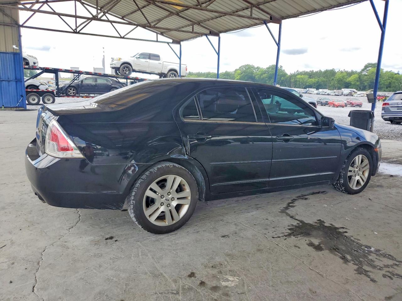 2006 Ford Fusion Sel Black vin: 3FAFP08196R107453