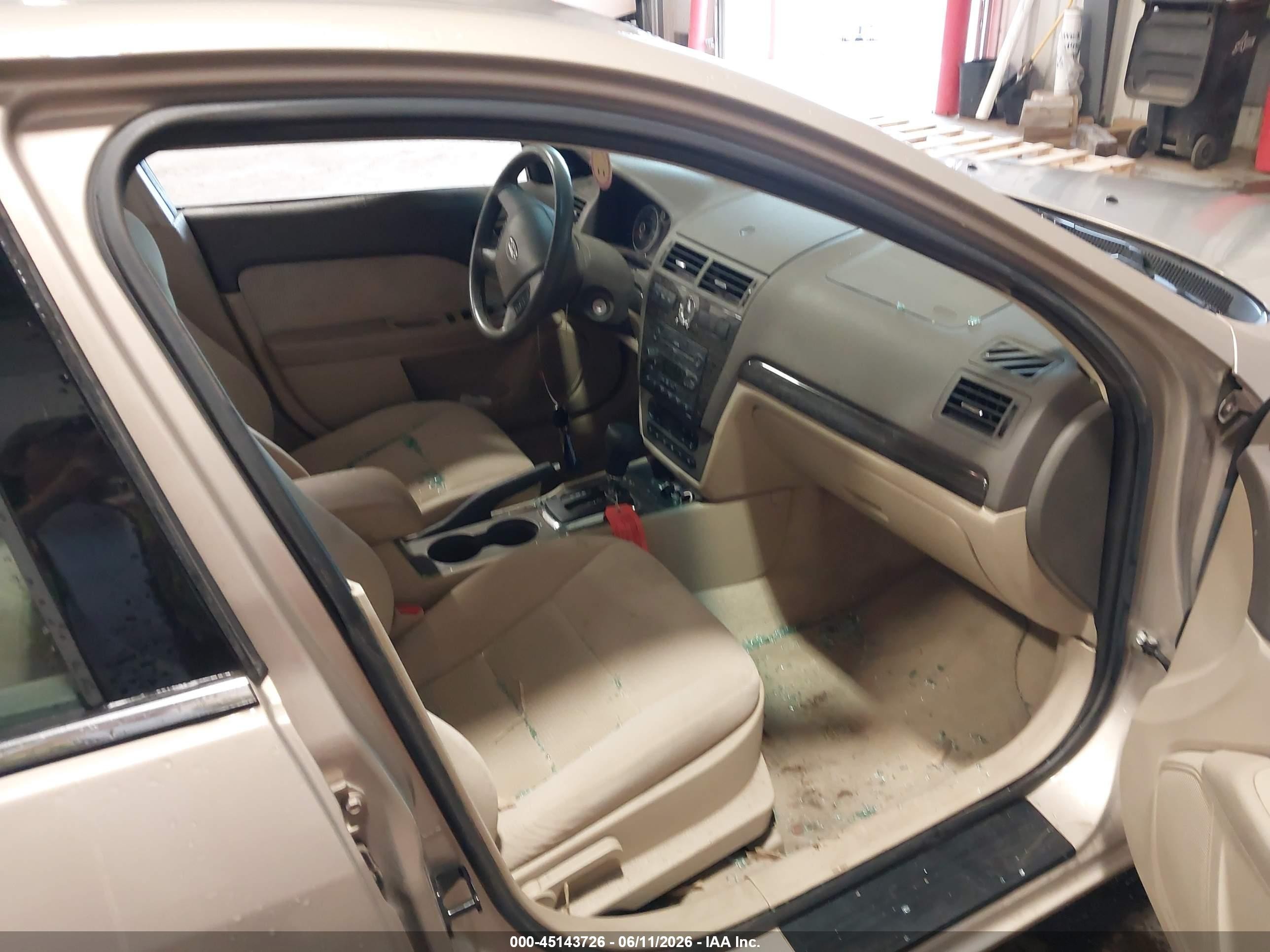 2006 Ford Fusion Sel Tan vin: 3FAFP08Z26R139179