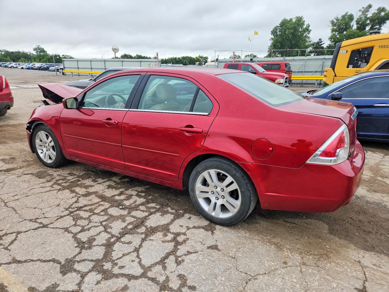2006 Ford Fusion Sel Red vin: 3FAFP08Z46R193423