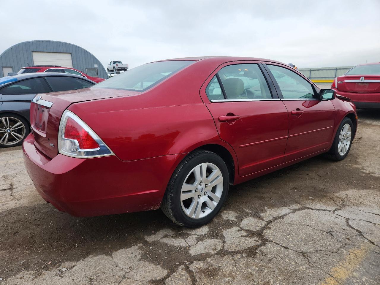 2006 Ford Fusion Sel Red vin: 3FAFP08Z46R193423
