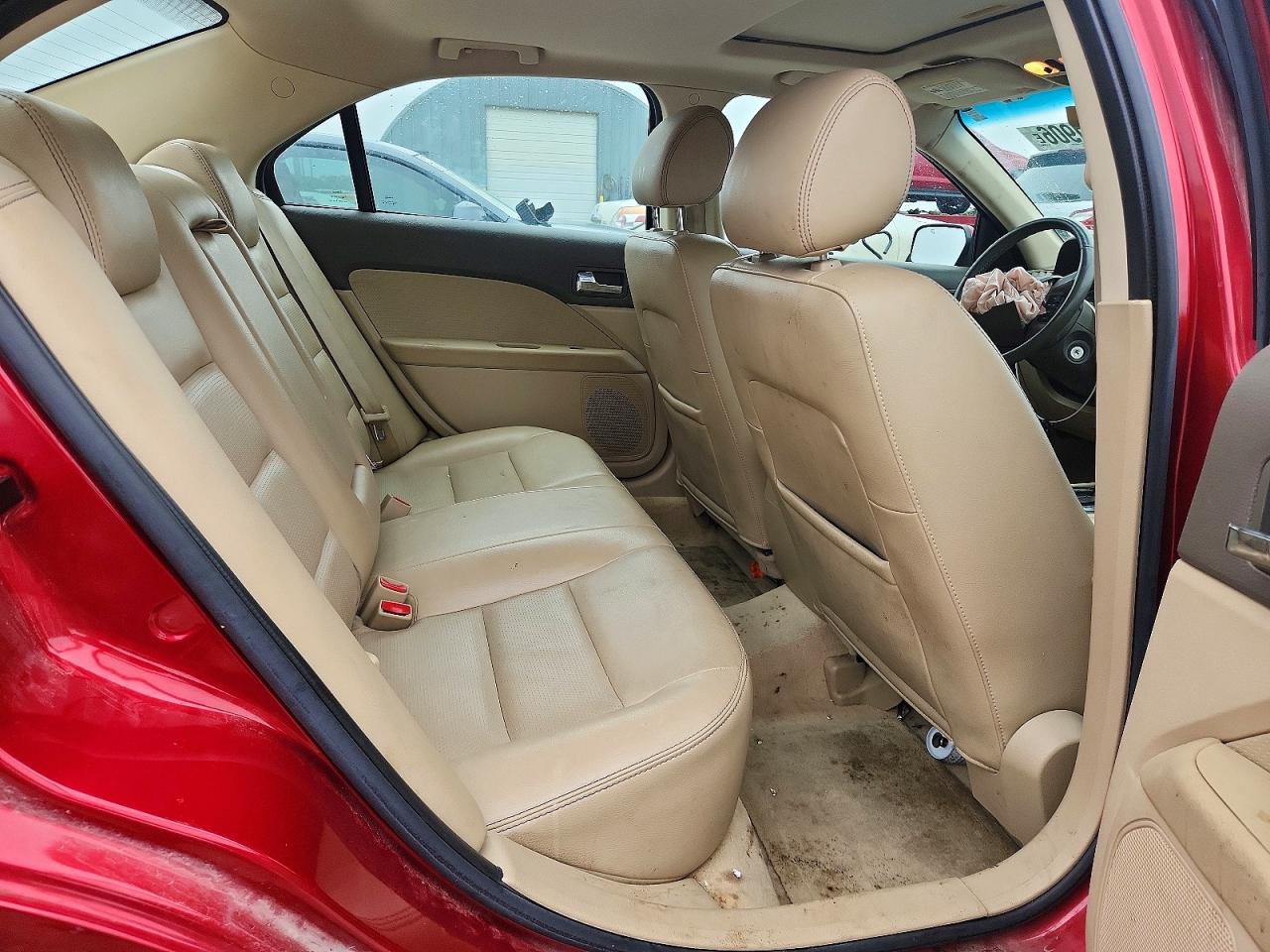 2006 Ford Fusion Sel Red vin: 3FAFP08Z46R193423