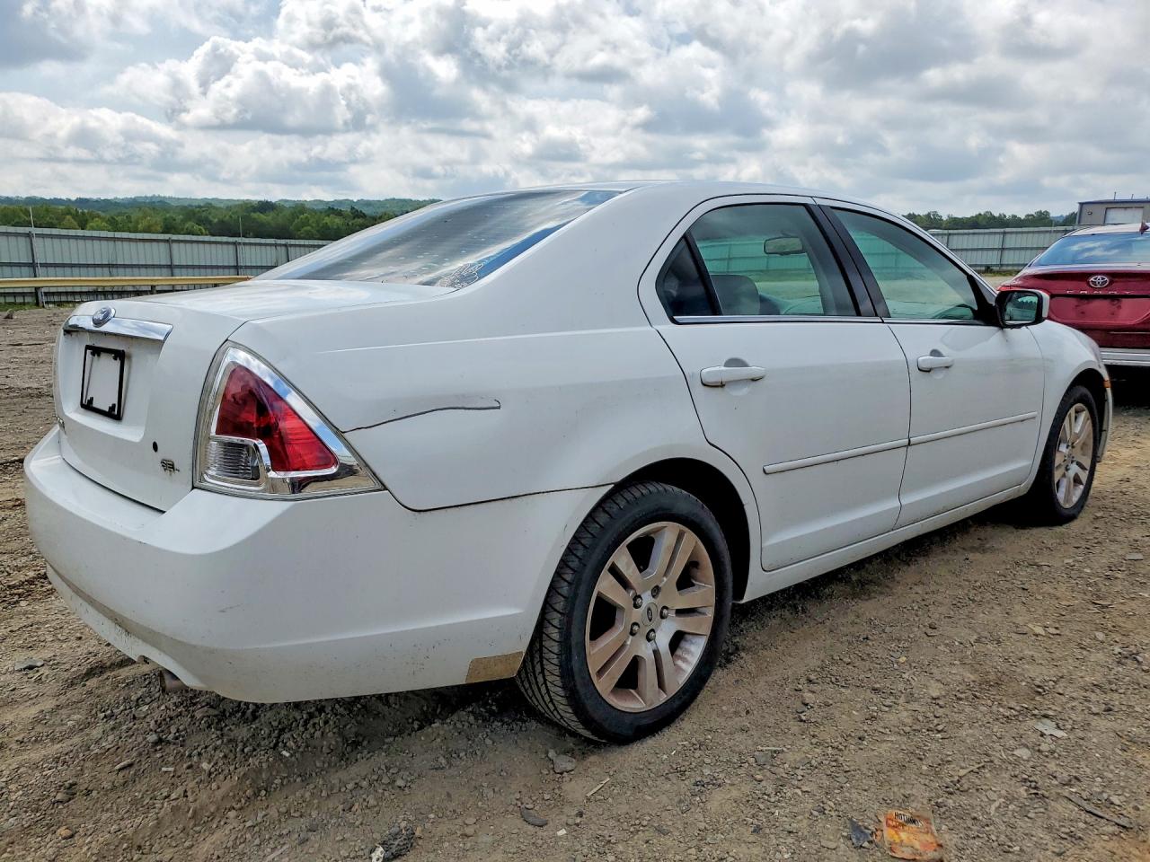 2006 Ford Fusion Sel White vin: 3FAFP08Z76R143700