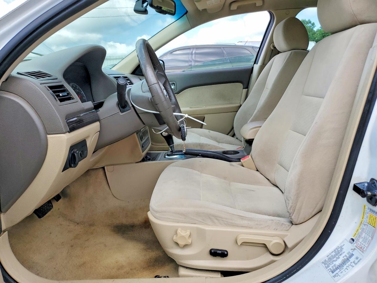 2006 Ford Fusion Sel White vin: 3FAFP08Z76R143700