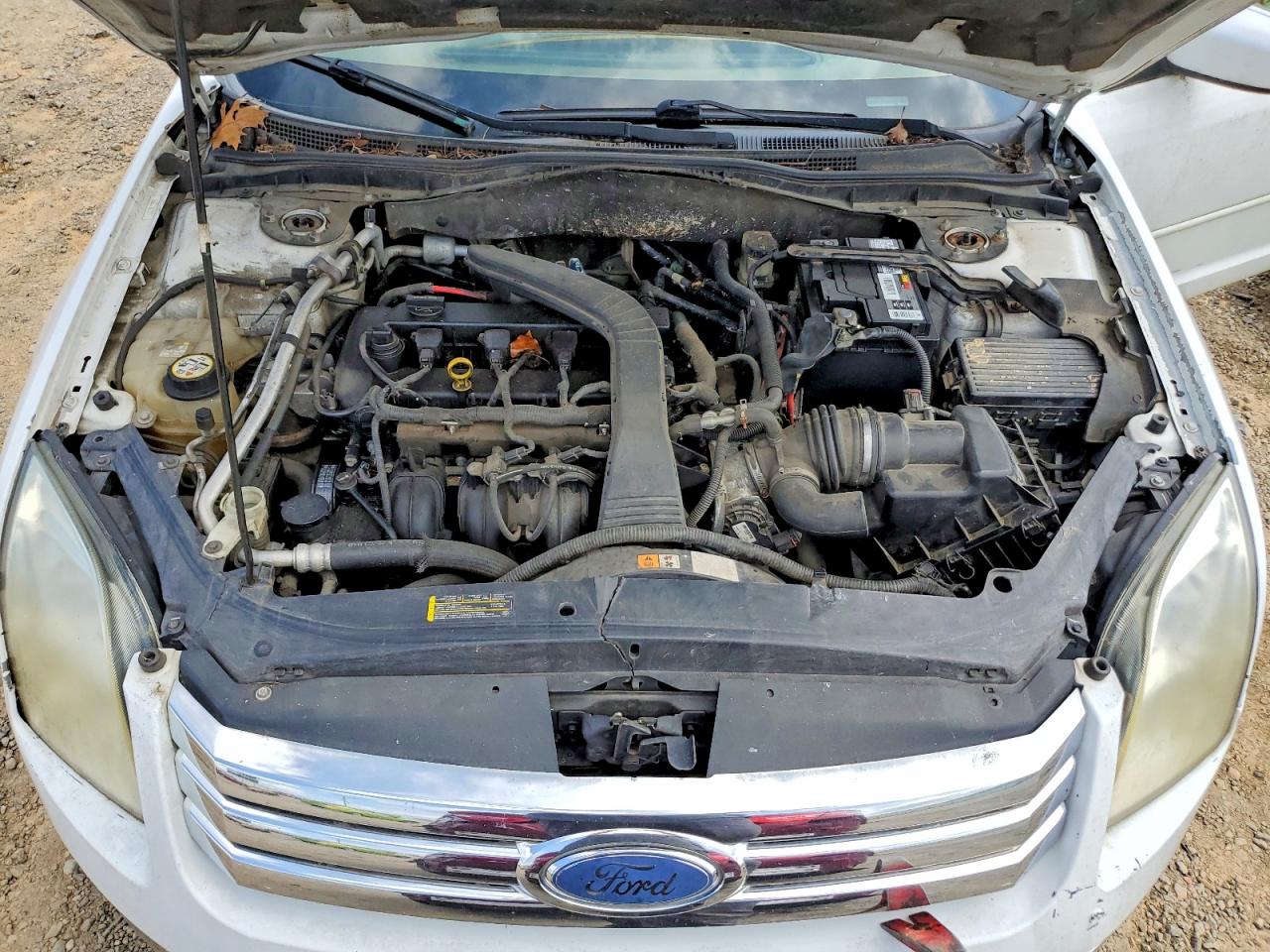 2006 Ford Fusion Sel White vin: 3FAFP08Z76R143700