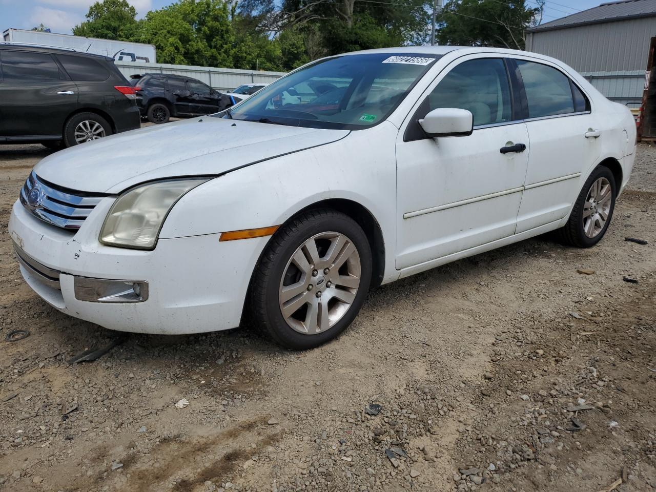 2006 Ford Fusion Sel White vin: 3FAFP08Z76R143700 Damage: Left Front Door, Multiple Scratches Heavy, 2