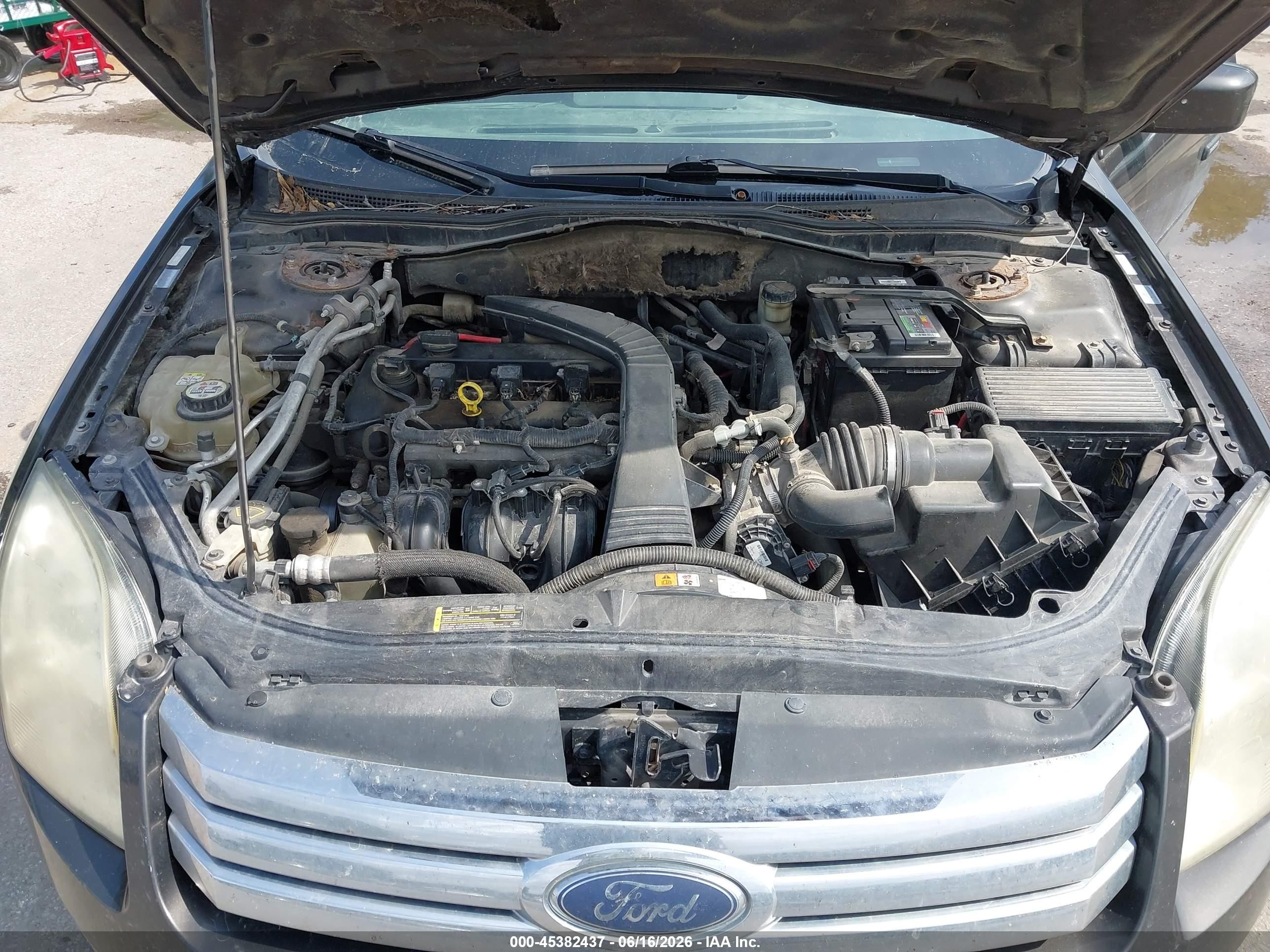 2006 Ford Fusion Sel Gray vin: 3FAFP08Z96R198875