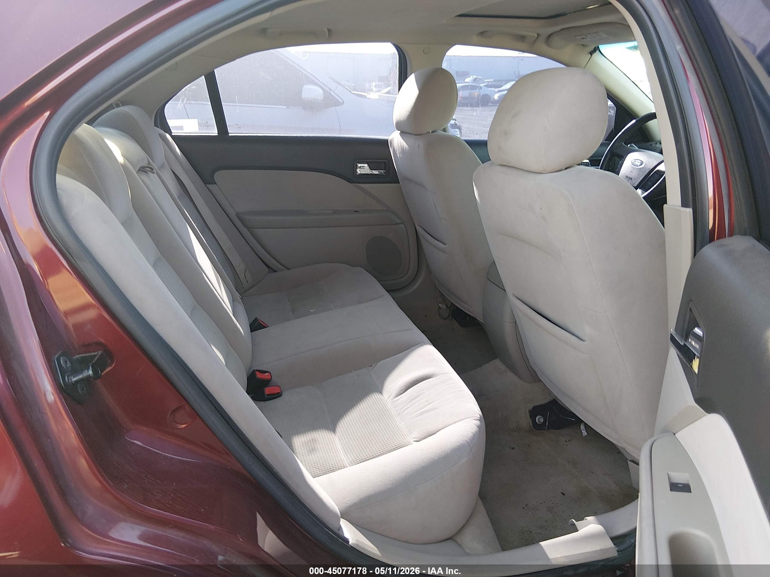 2006 Ford Fusion Sel Red vin: 3FAFP08ZX6R138085