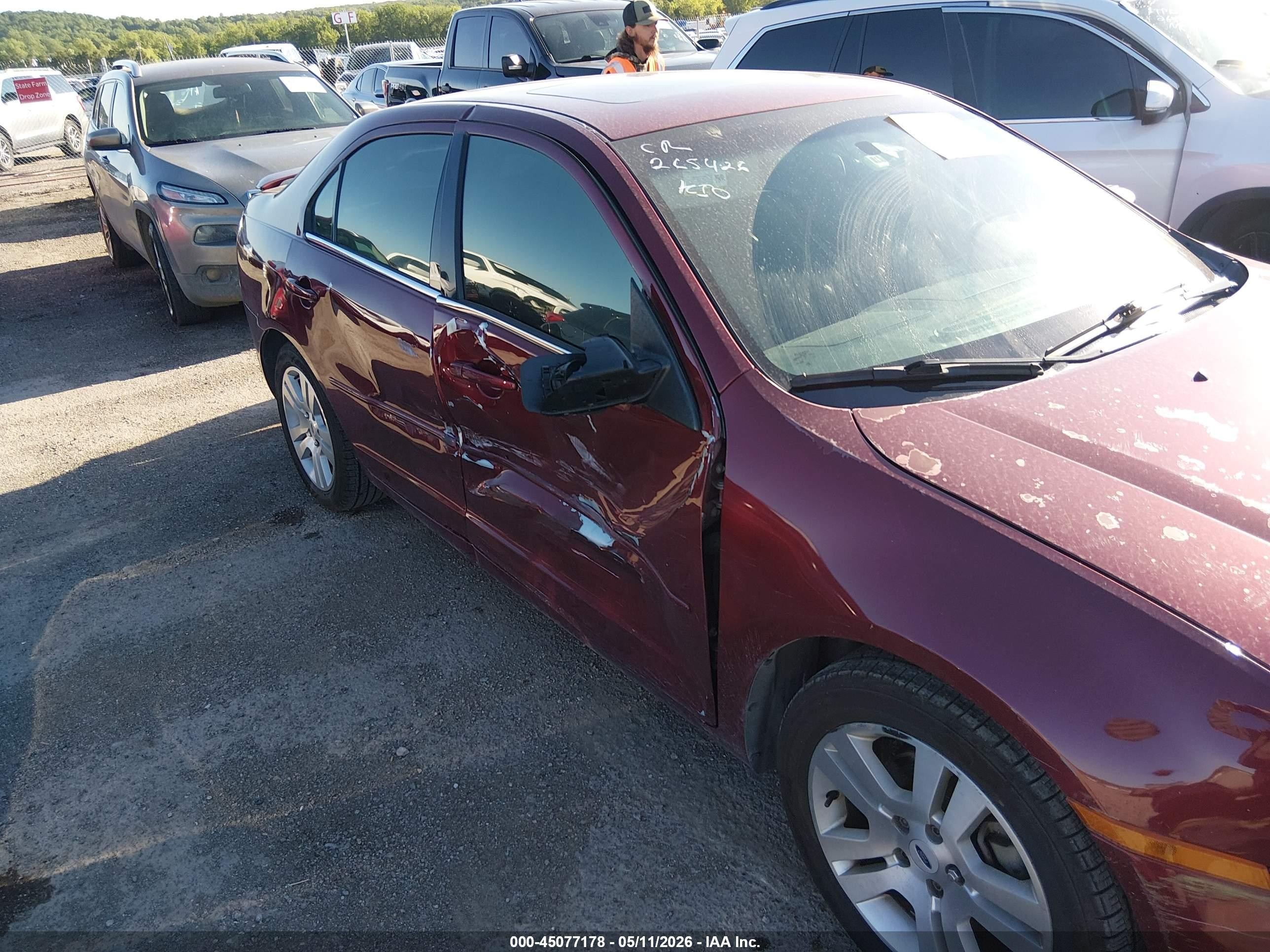2006 Ford Fusion Sel Red vin: 3FAFP08ZX6R138085