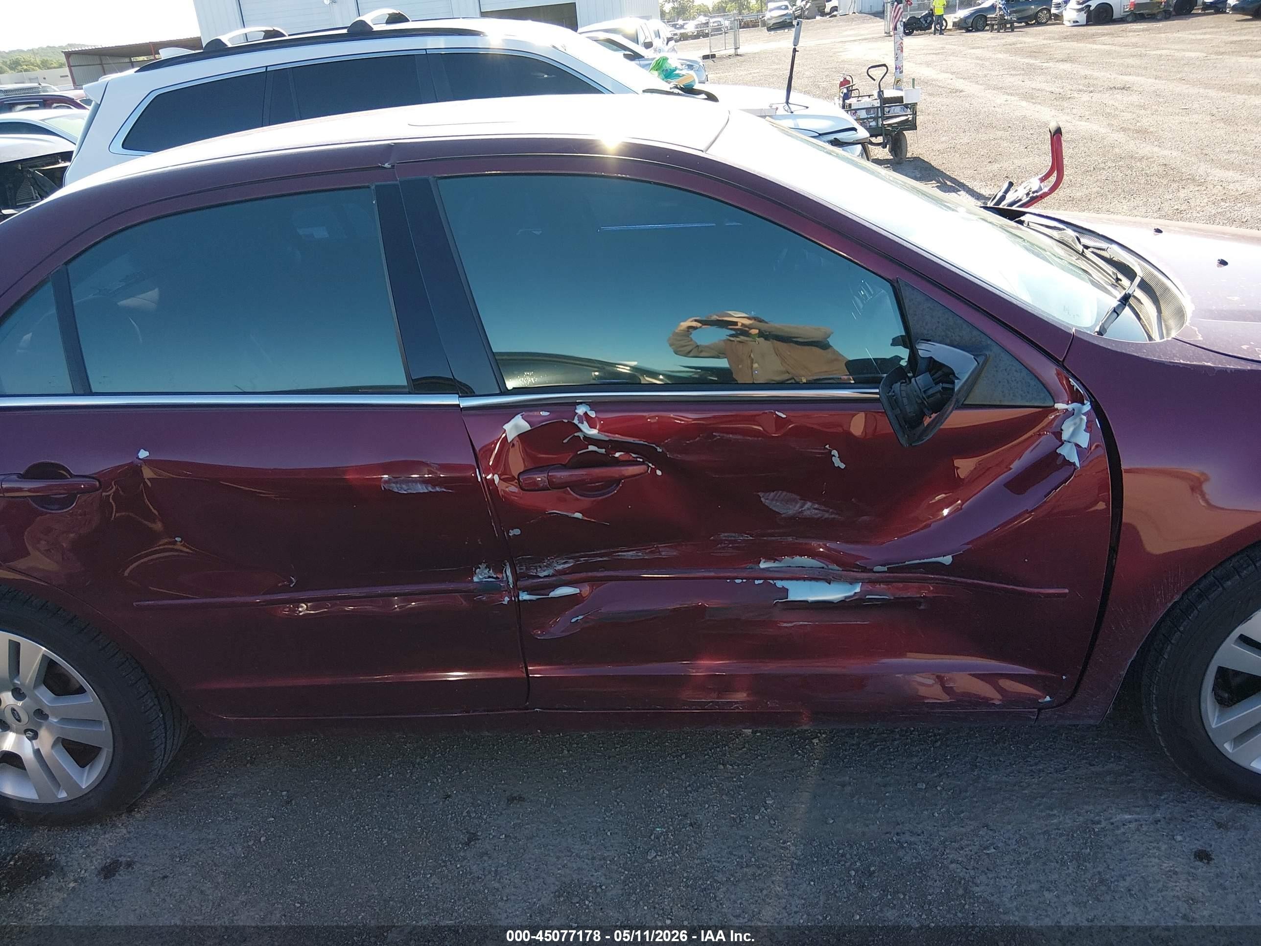 2006 Ford Fusion Sel Red vin: 3FAFP08ZX6R138085