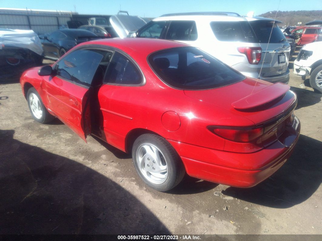 2001 Ford Escort Zx2 Red vin: 3FAFP11301R153814