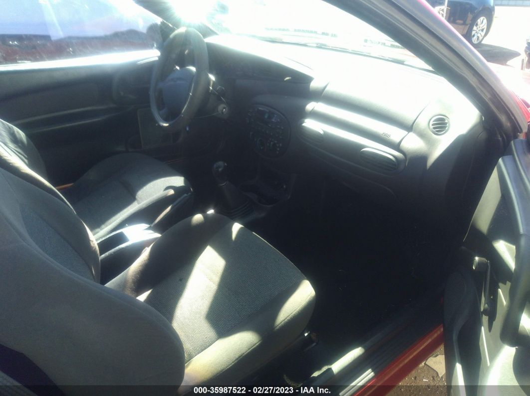 2001 Ford Escort Zx2 Red vin: 3FAFP11301R153814