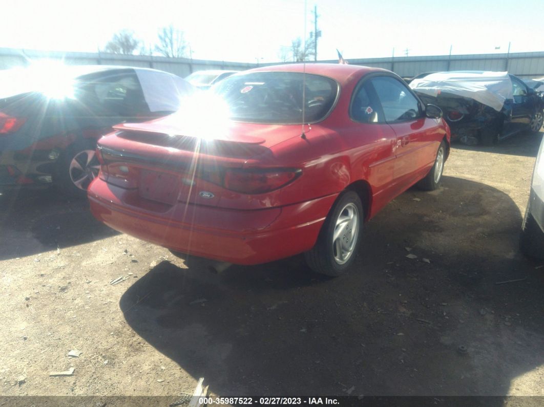 2001 Ford Escort Zx2 Red vin: 3FAFP11301R153814