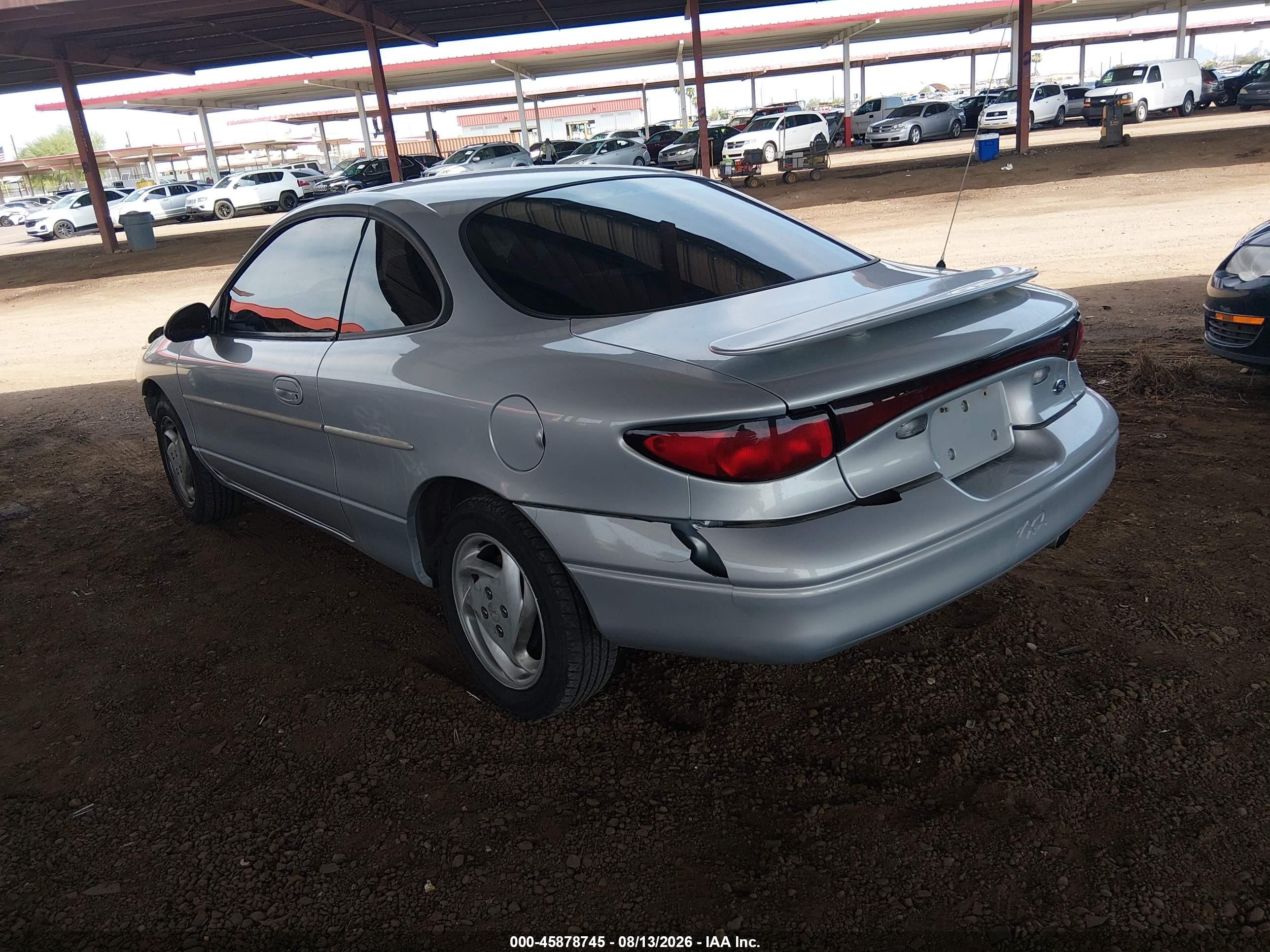 2002 Ford Escort Zx2 Deluxe/zx2 Premium/zx2 Standard Gray vin: 3FAFP11302R237018