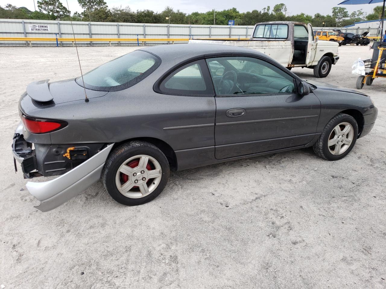 2003 Ford Escort Zx2 Gray vin: 3FAFP11303R165285