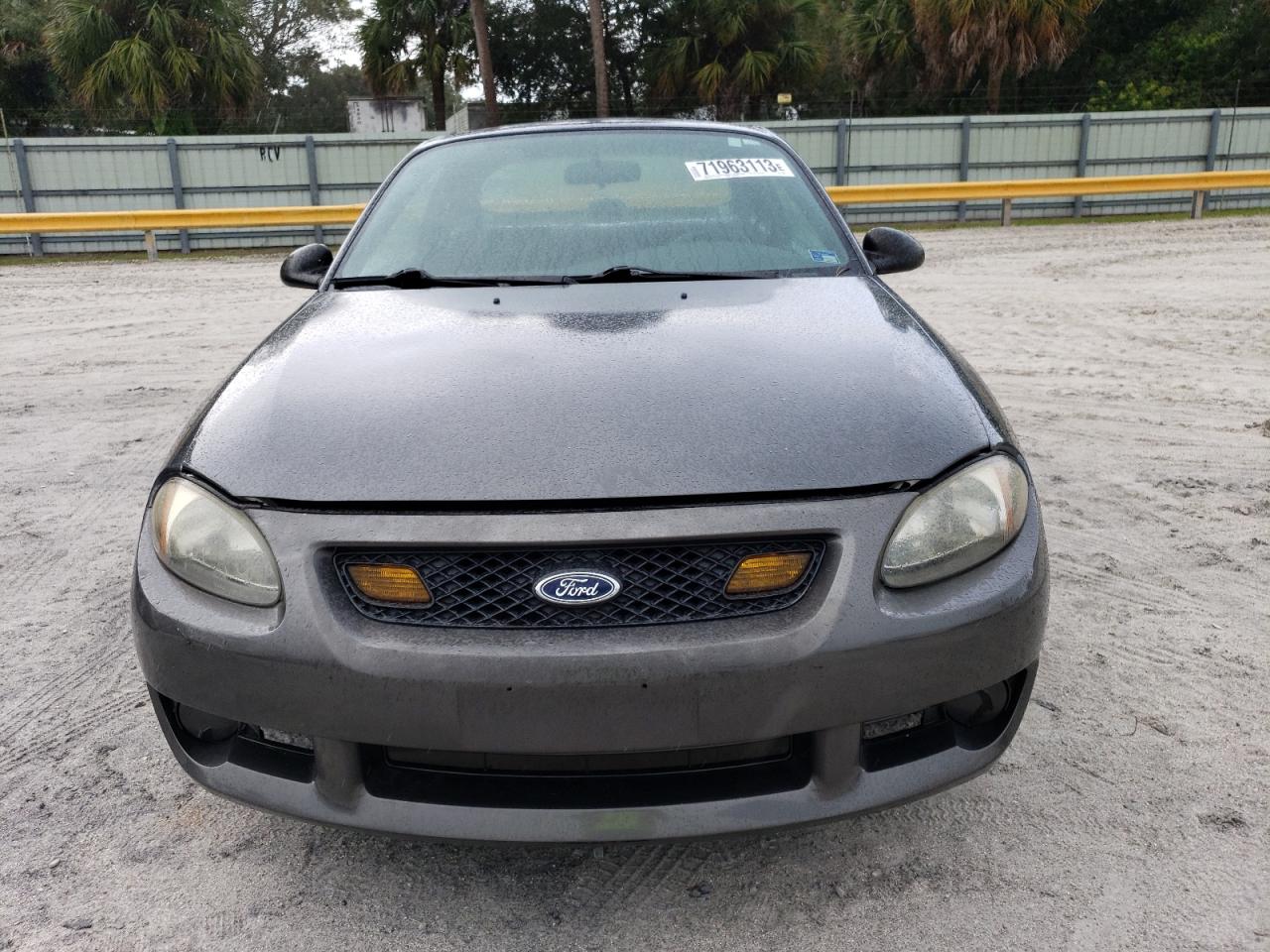 2003 Ford Escort Zx2 Gray vin: 3FAFP11303R165285