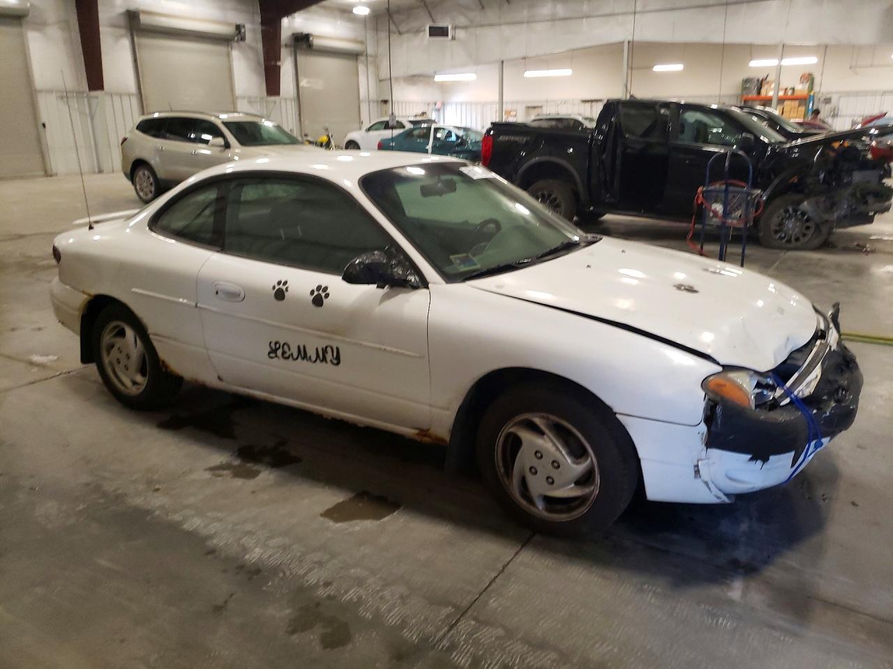 2002 Ford Escort Zx2 Белый vin: 3FAFP11312R177010