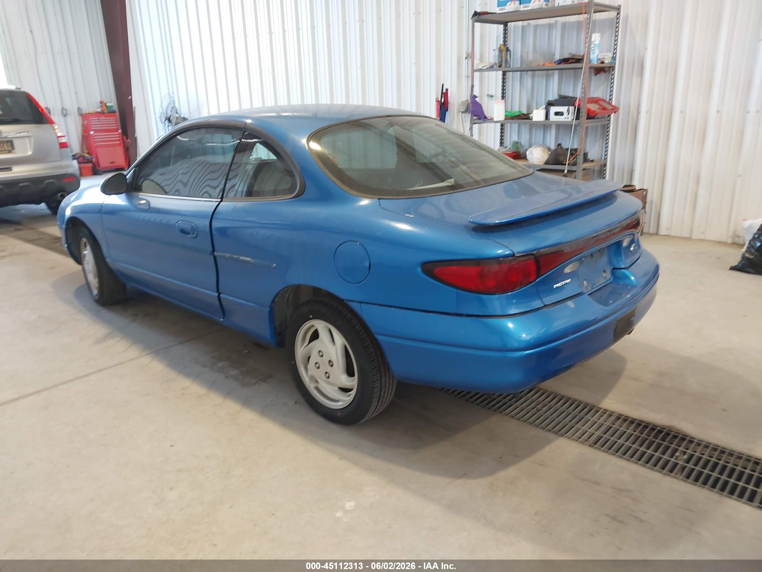 2002 Ford Escort Zx2 Синий vin: 3FAFP11312R224018