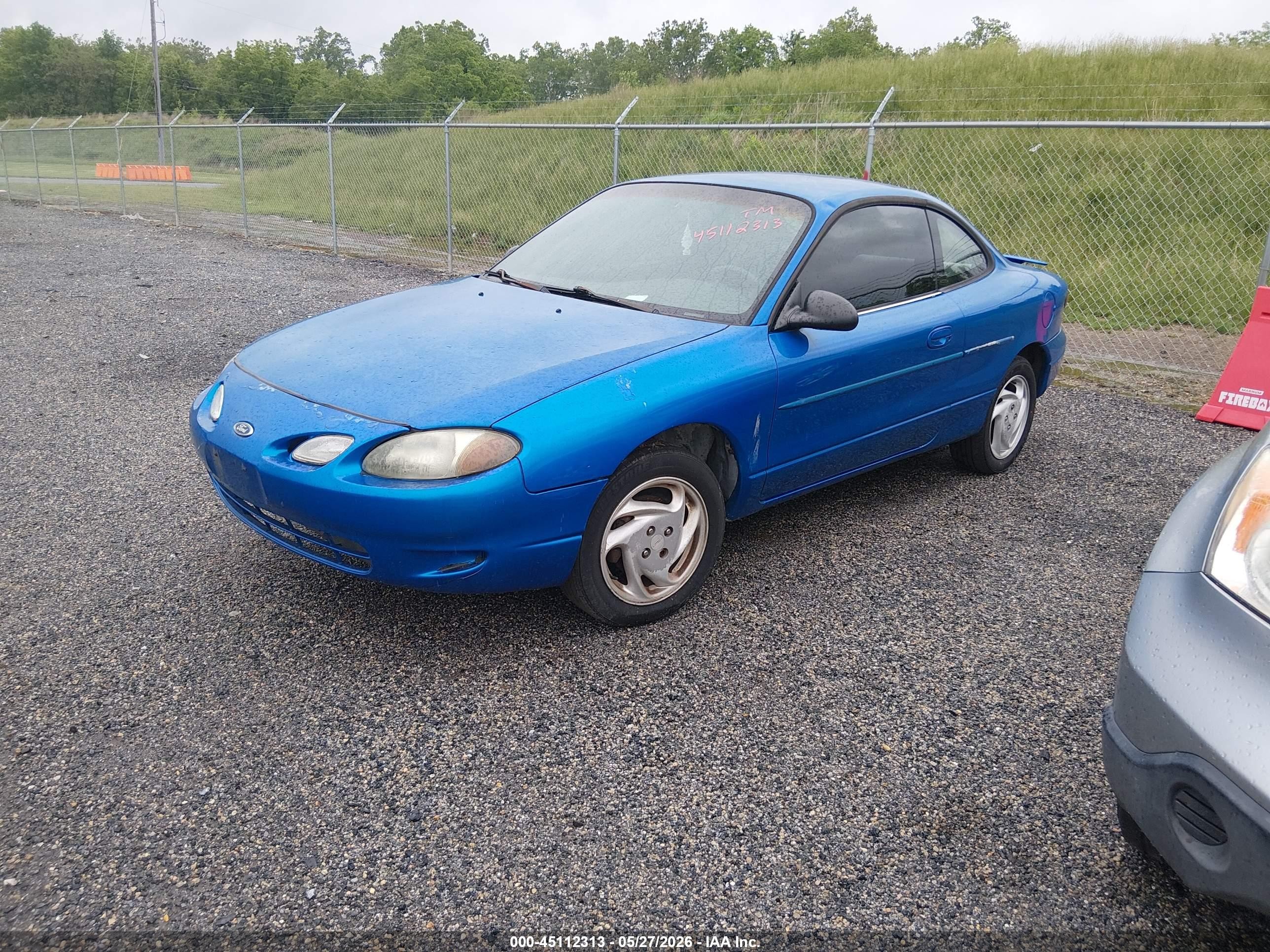 2002 Ford Escort Zx2 Синий vin: 3FAFP11312R224018