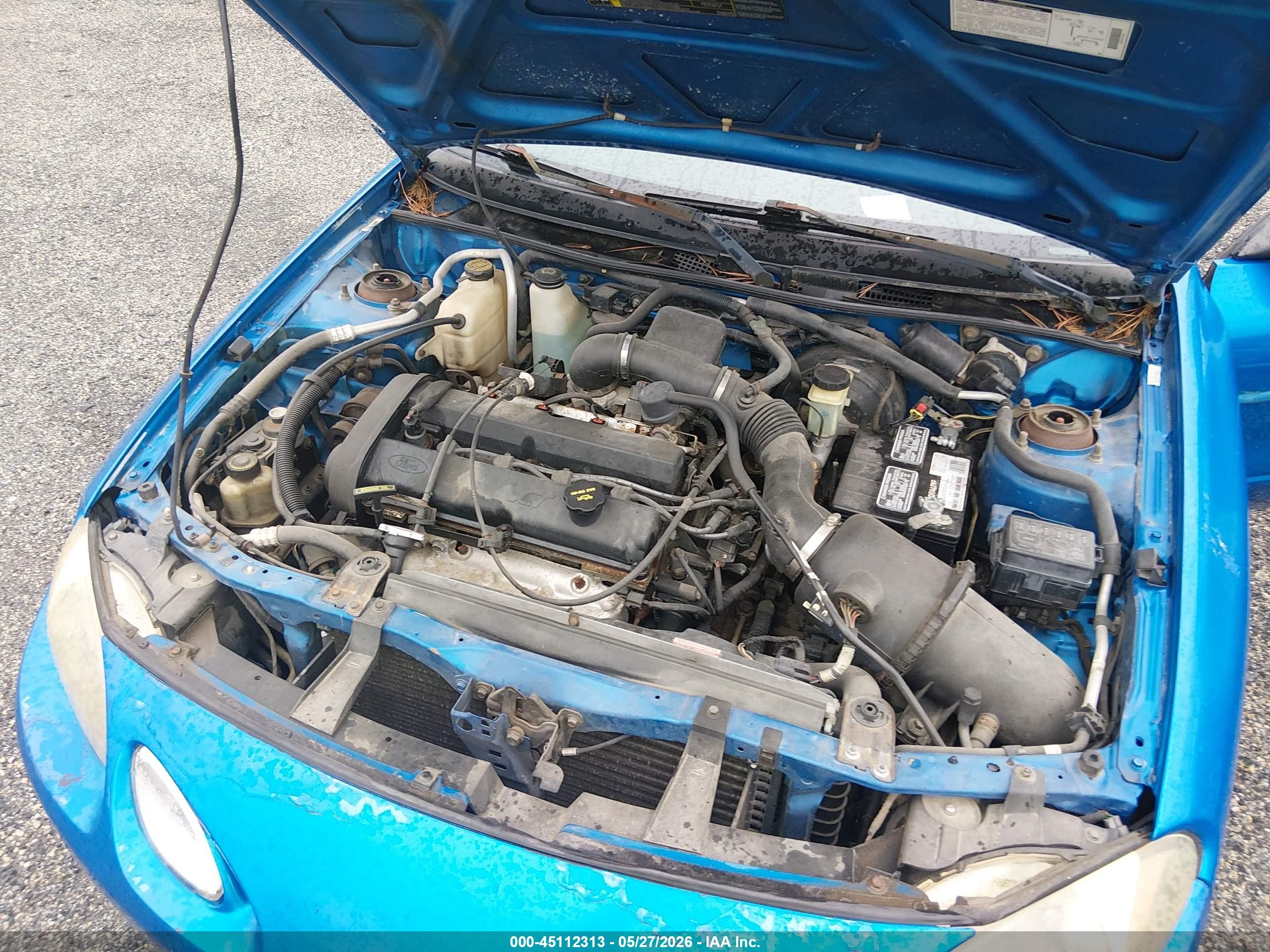 2002 Ford Escort Zx2 Синий vin: 3FAFP11312R224018