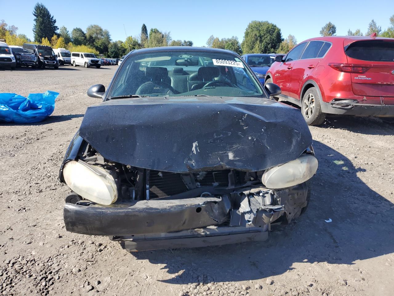 2001 Ford Escort Zx2 Black vin: 3FAFP11321R158030