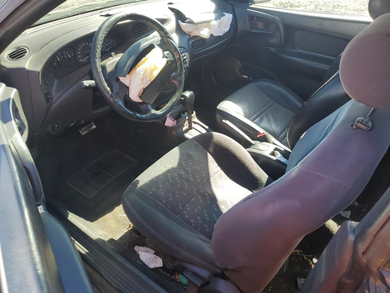 2001 Ford Escort Zx2 Black vin: 3FAFP11321R158030