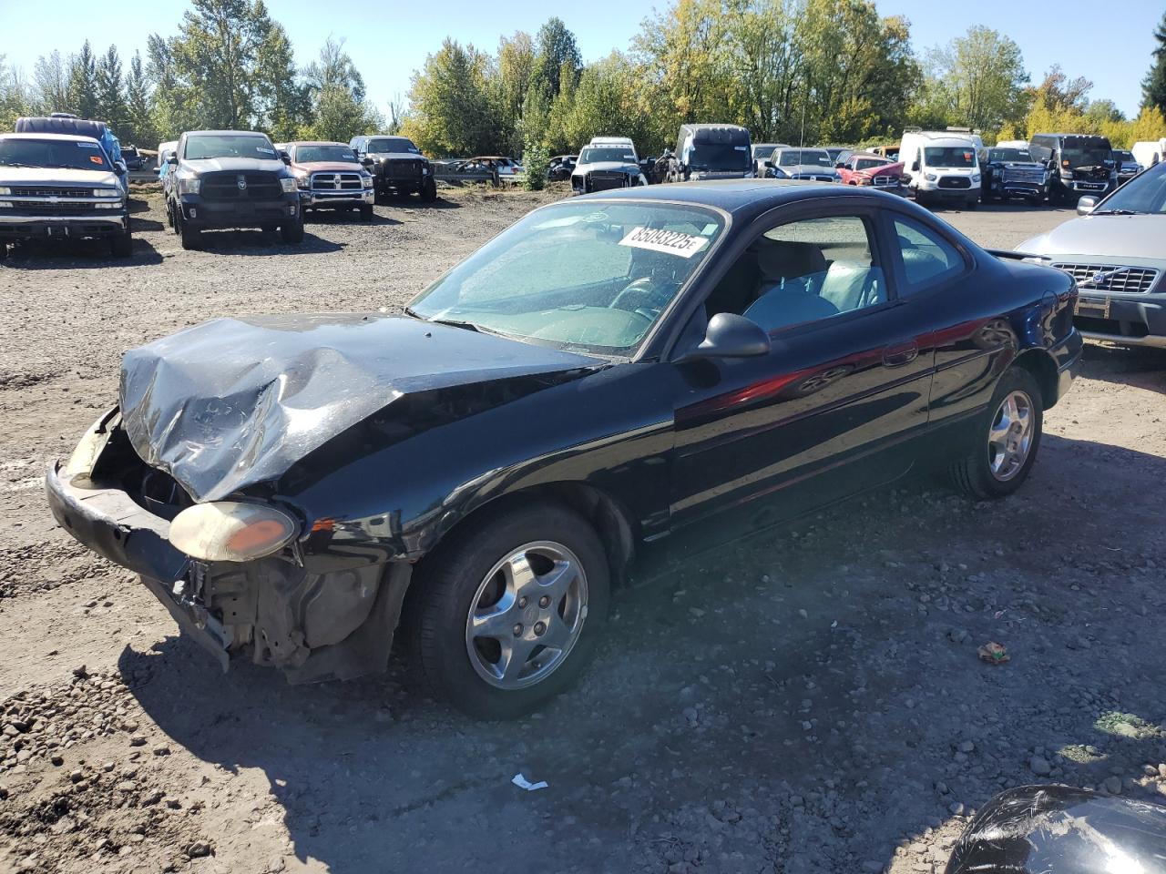 2001 Ford Escort Zx2 Черный vin: 3FAFP11321R158030