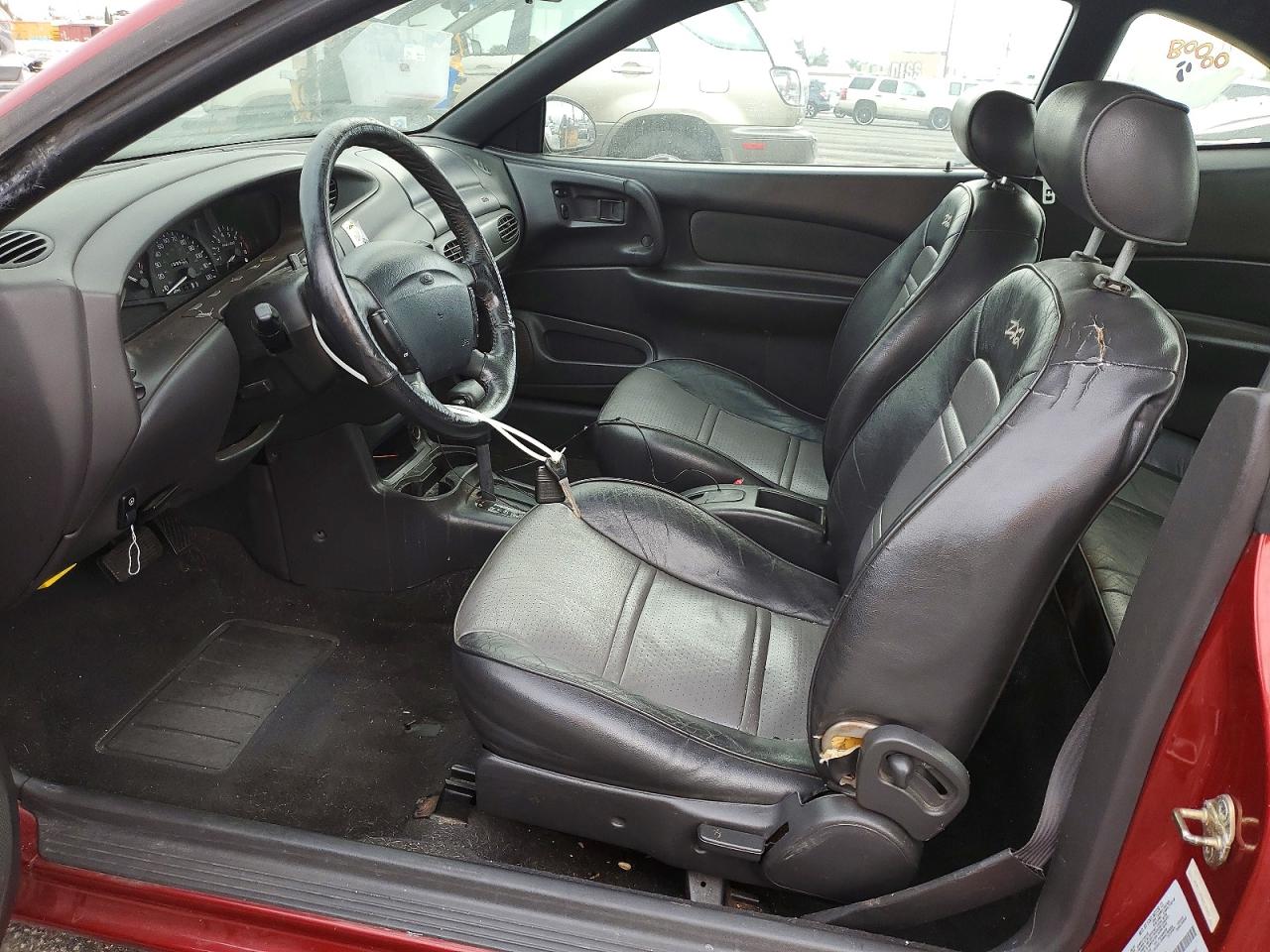 2002 Ford Escort Zx2 Red vin: 3FAFP11322R113297