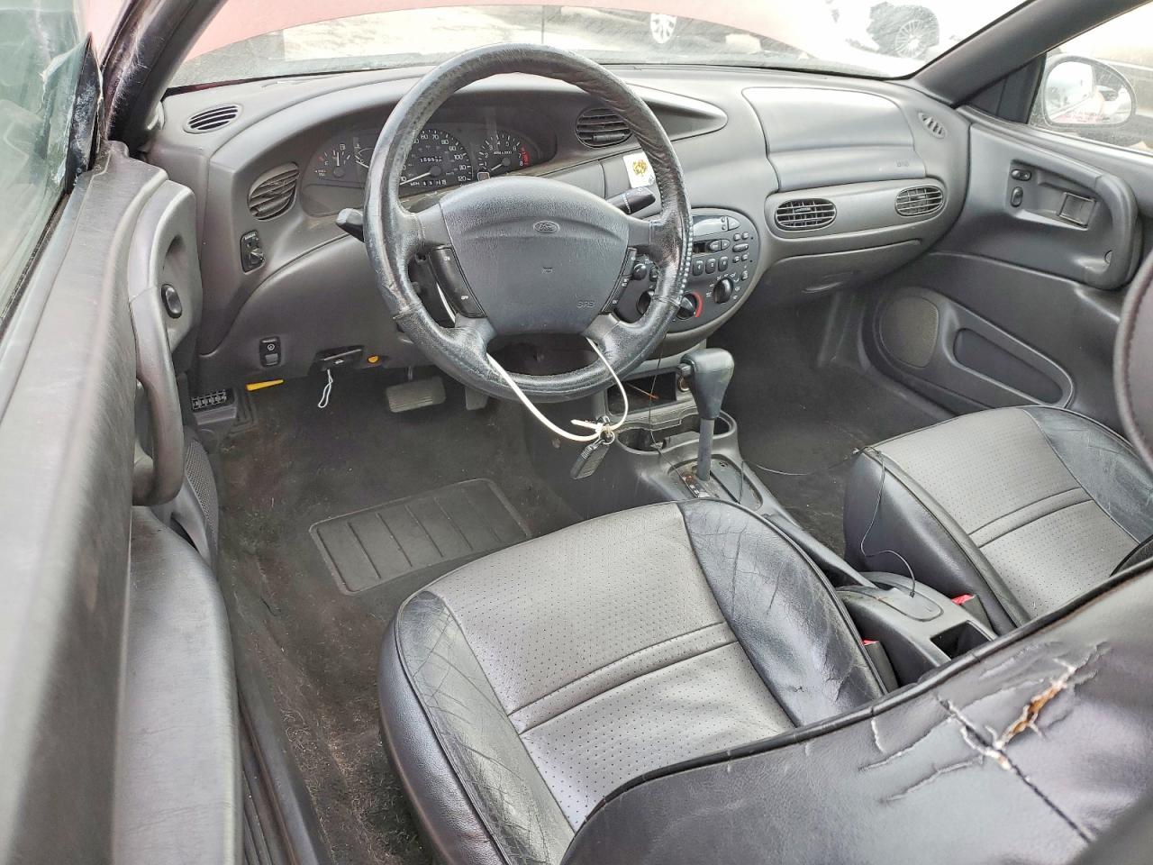 2002 Ford Escort Zx2 Red vin: 3FAFP11322R113297