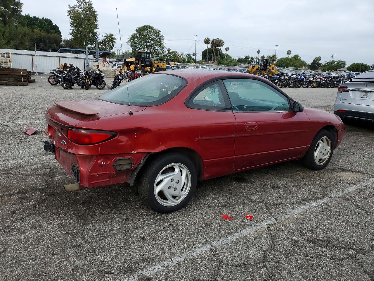 2002 Ford Escort Zx2 Red vin: 3FAFP11322R113297