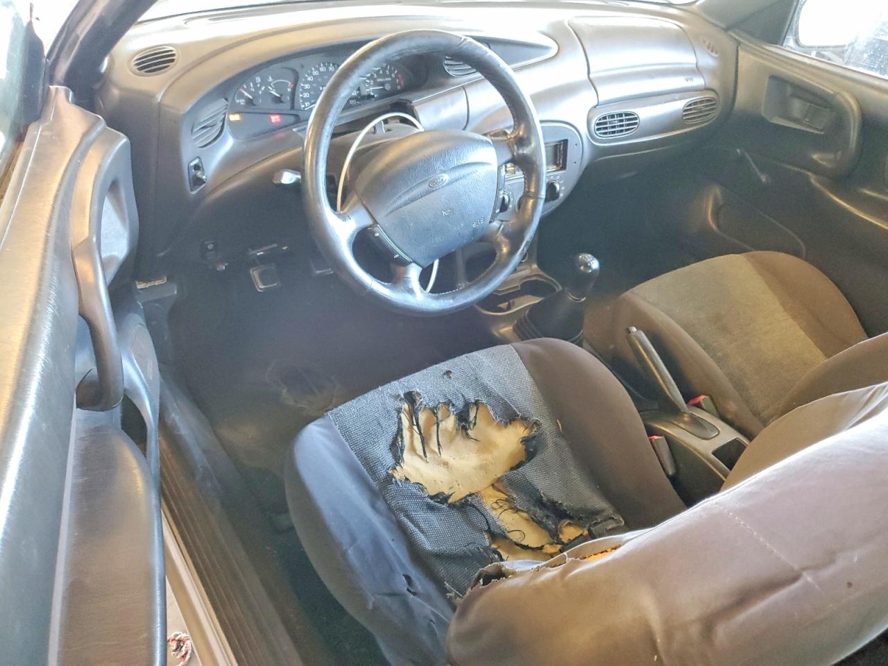 2002 Ford Escort Zx2 Standard Silver vin: 3FAFP11332R112210