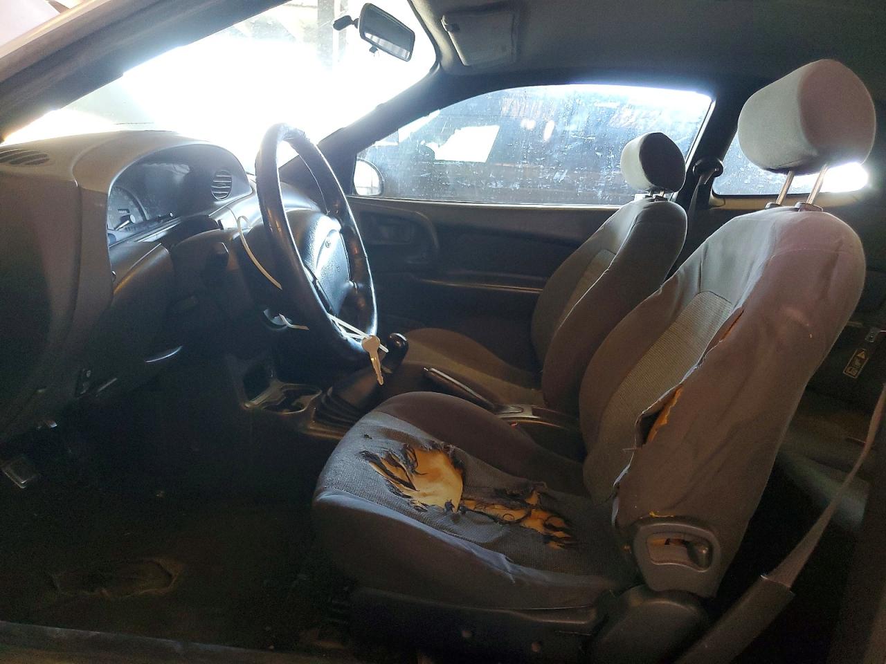 2002 Ford Escort Zx2 Standard Silver vin: 3FAFP11332R112210